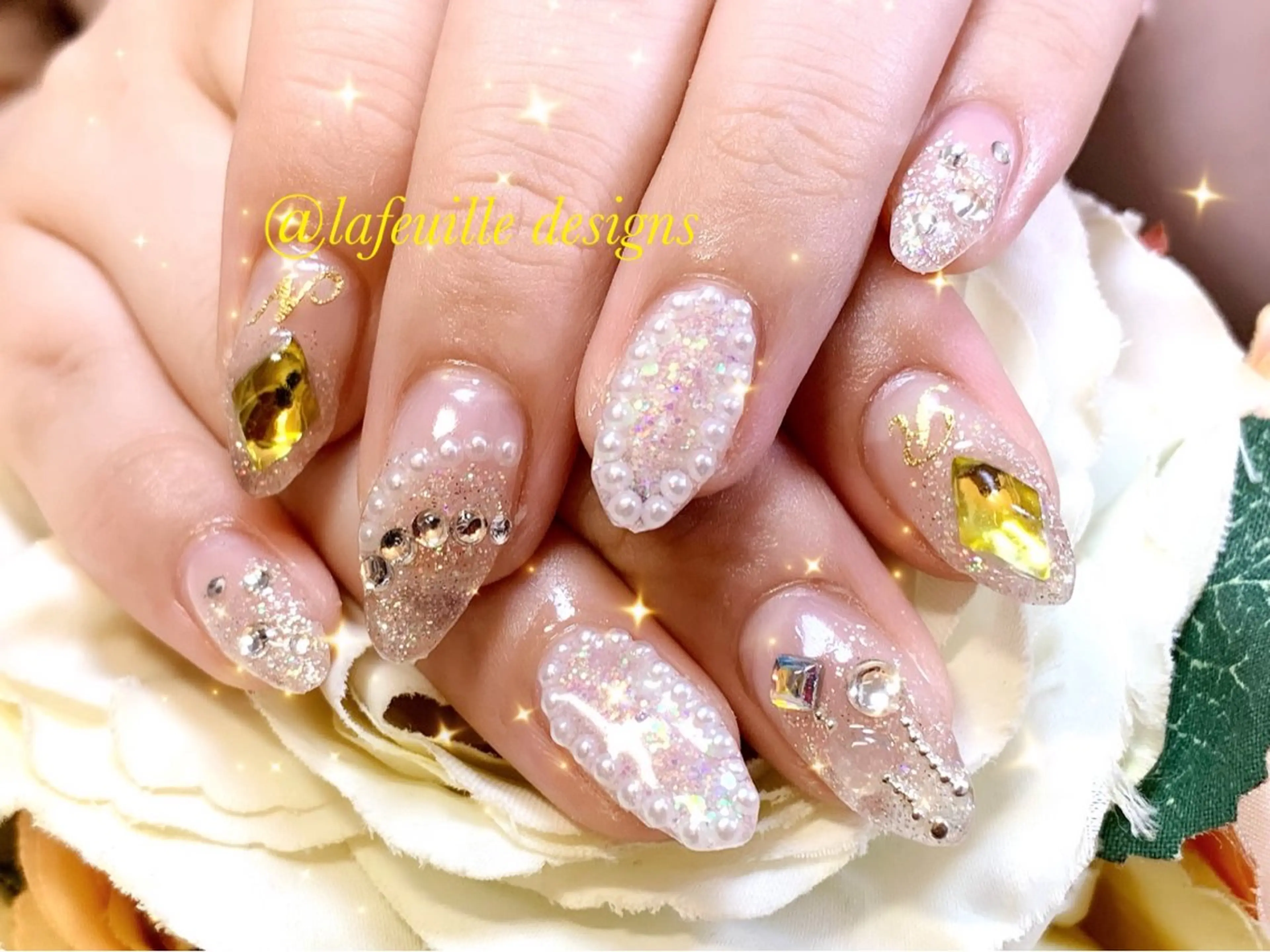 ネイル サロンドラフィーユ LAFEUILLEのネイルデザイン