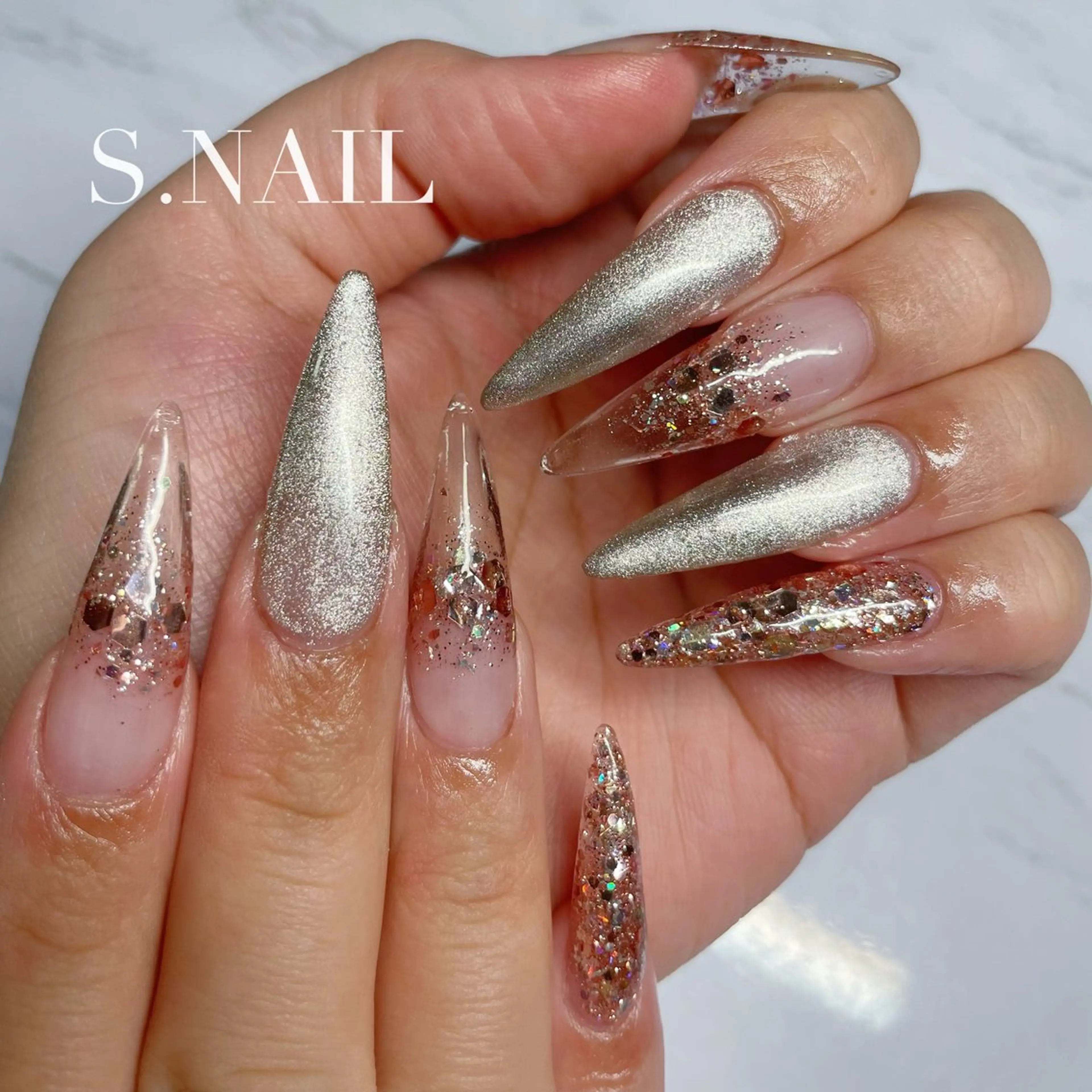 ネイル ハンドネイル S♡NAIL所属・S.NAIL Suuのネイルデザイン
