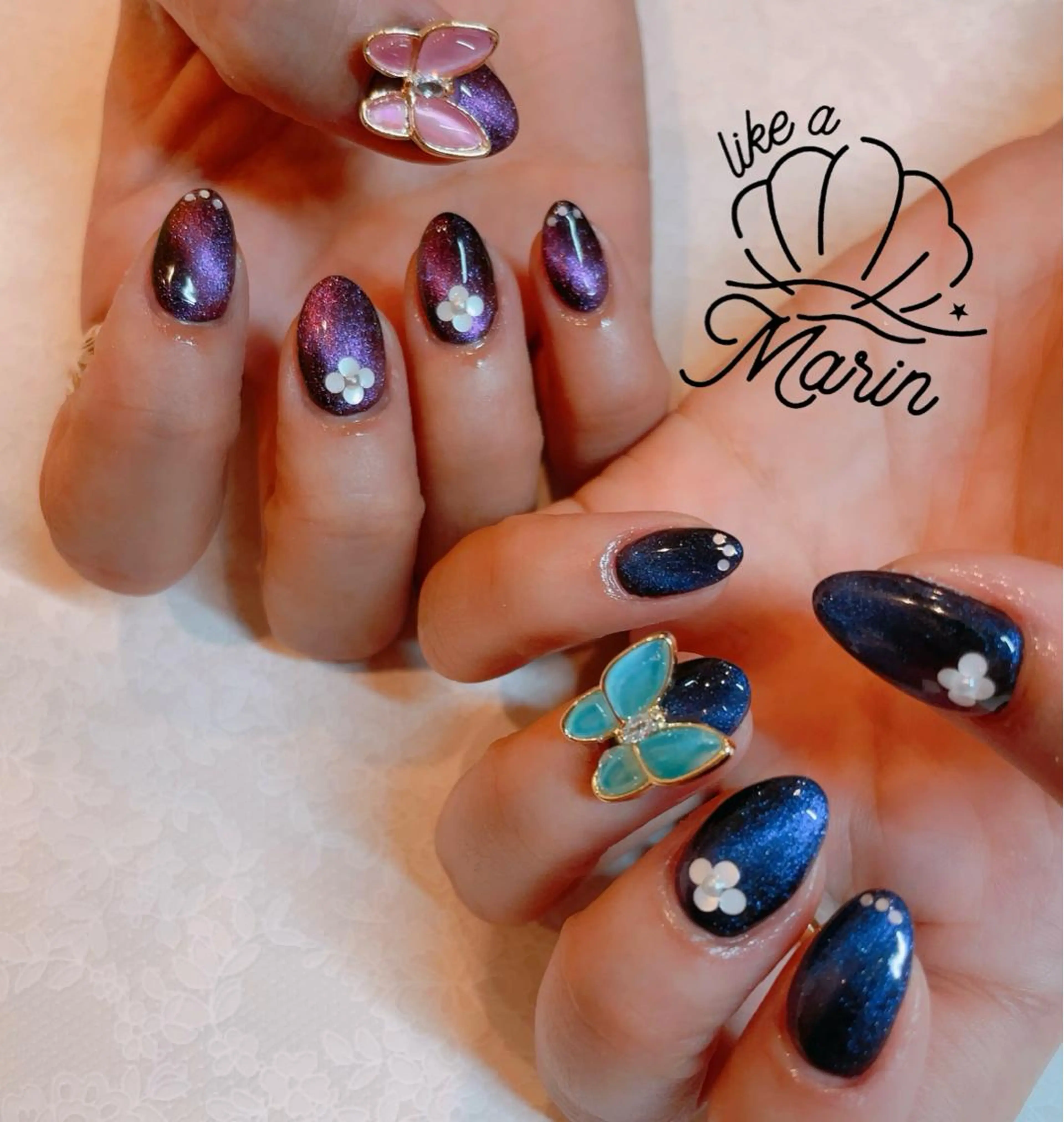 ネイル Serenity by Mari所属・Shinozaki mariのネイルデザイン