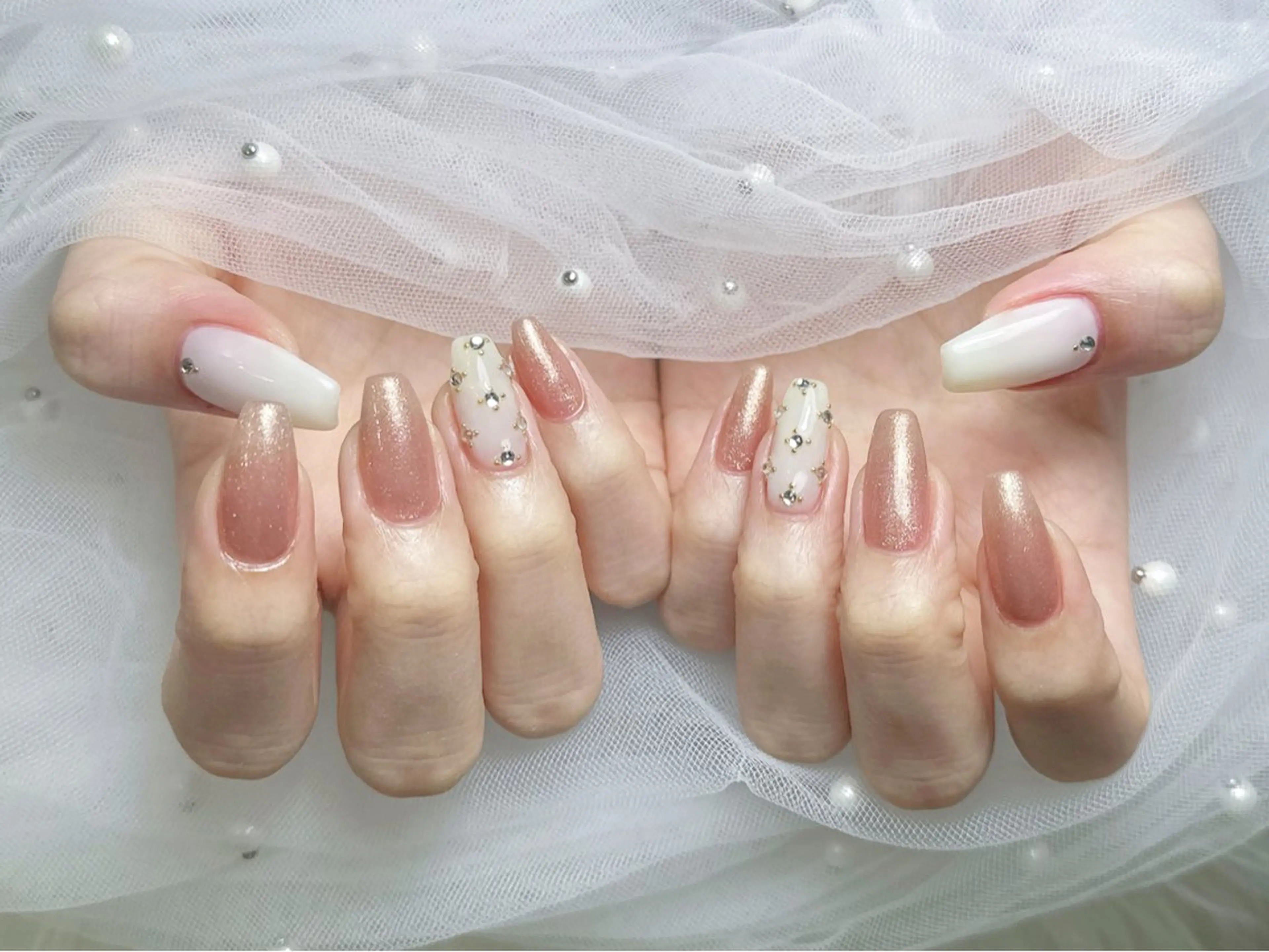 ネイル ハンドネイル 【Eclat ｴｸﾗ】nail＆beauty所属・Eclat〔ｴｸﾗ〕 MOEKA𝜗𝜚*のネイルデザイン