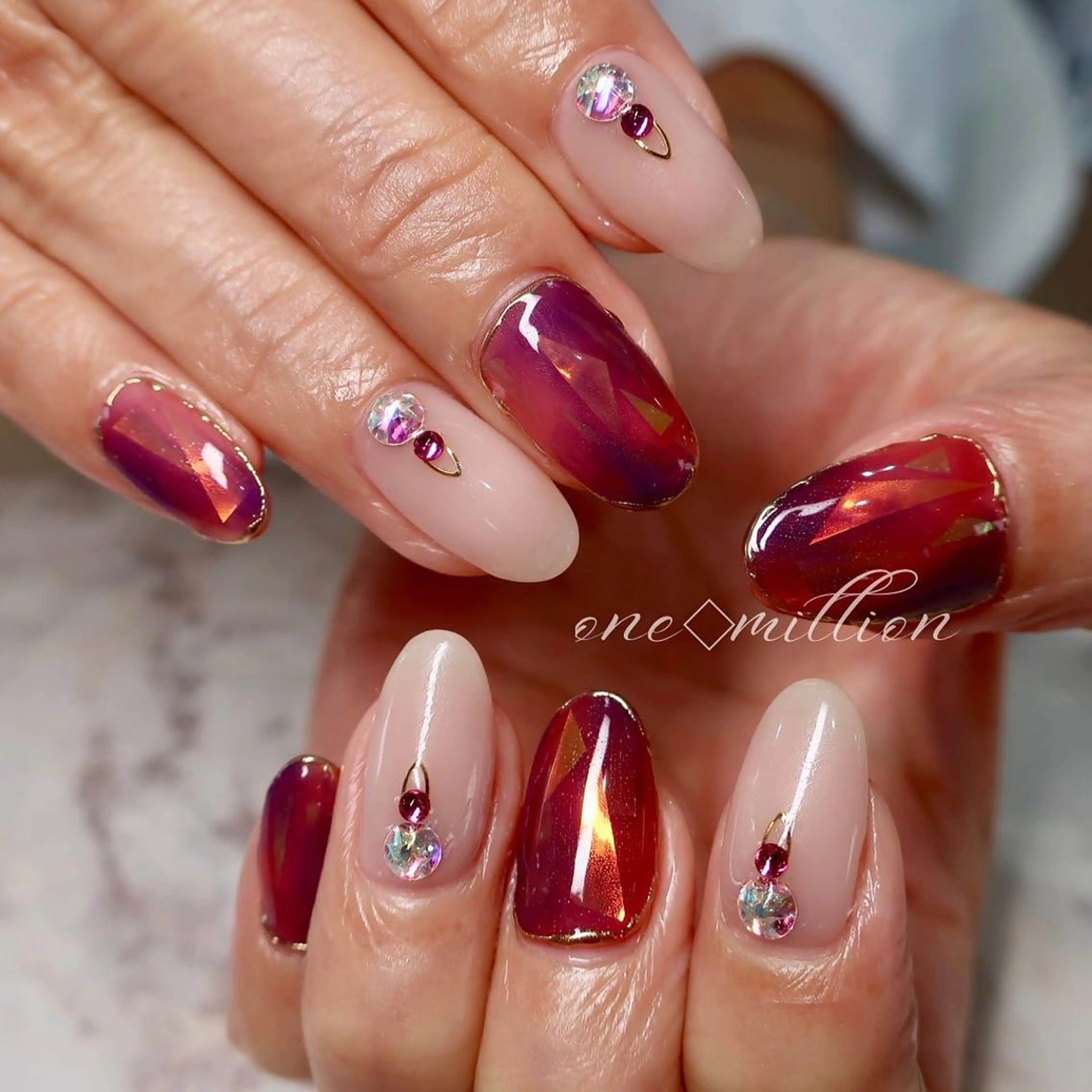 ネイル nail salon ワンミリオンのネイルデザイン