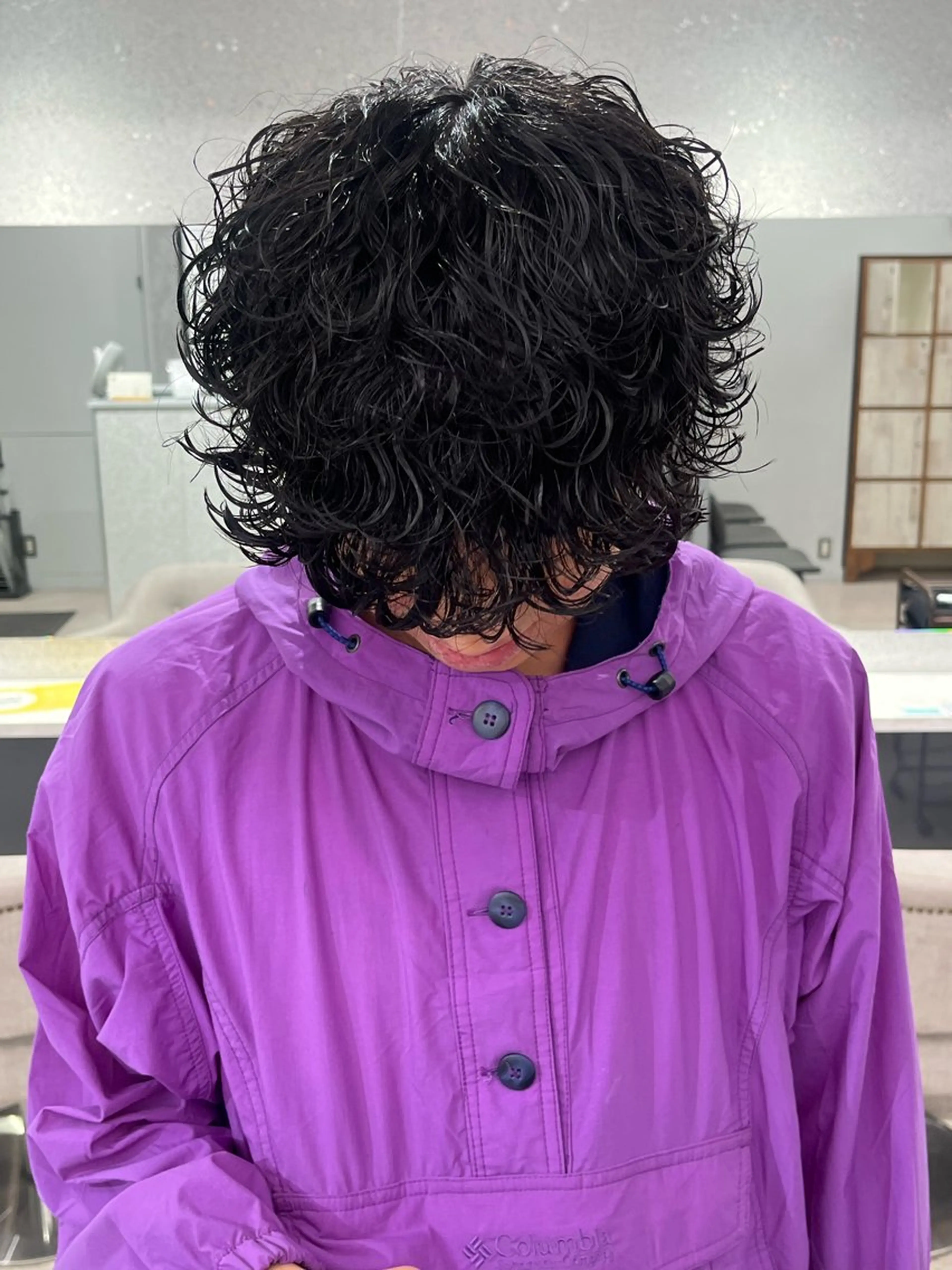 パーマ メンズ カット パーマ 🍐シャドウパーマ メンズ特化/守岡🍐のヘアスタイル