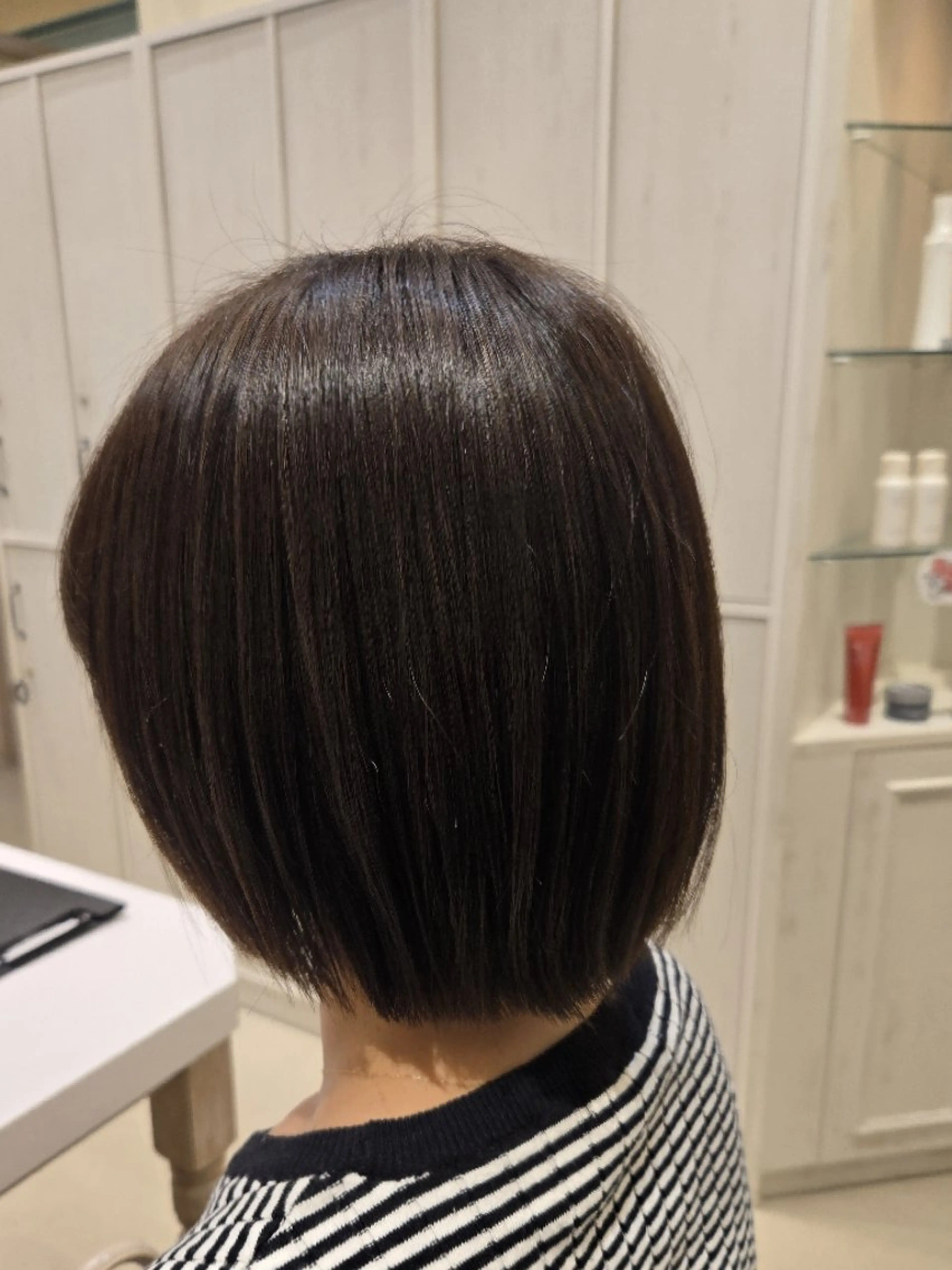 ショート ボブ カット ヘッドスパ 小峯 瑞貴のヘアスタイル