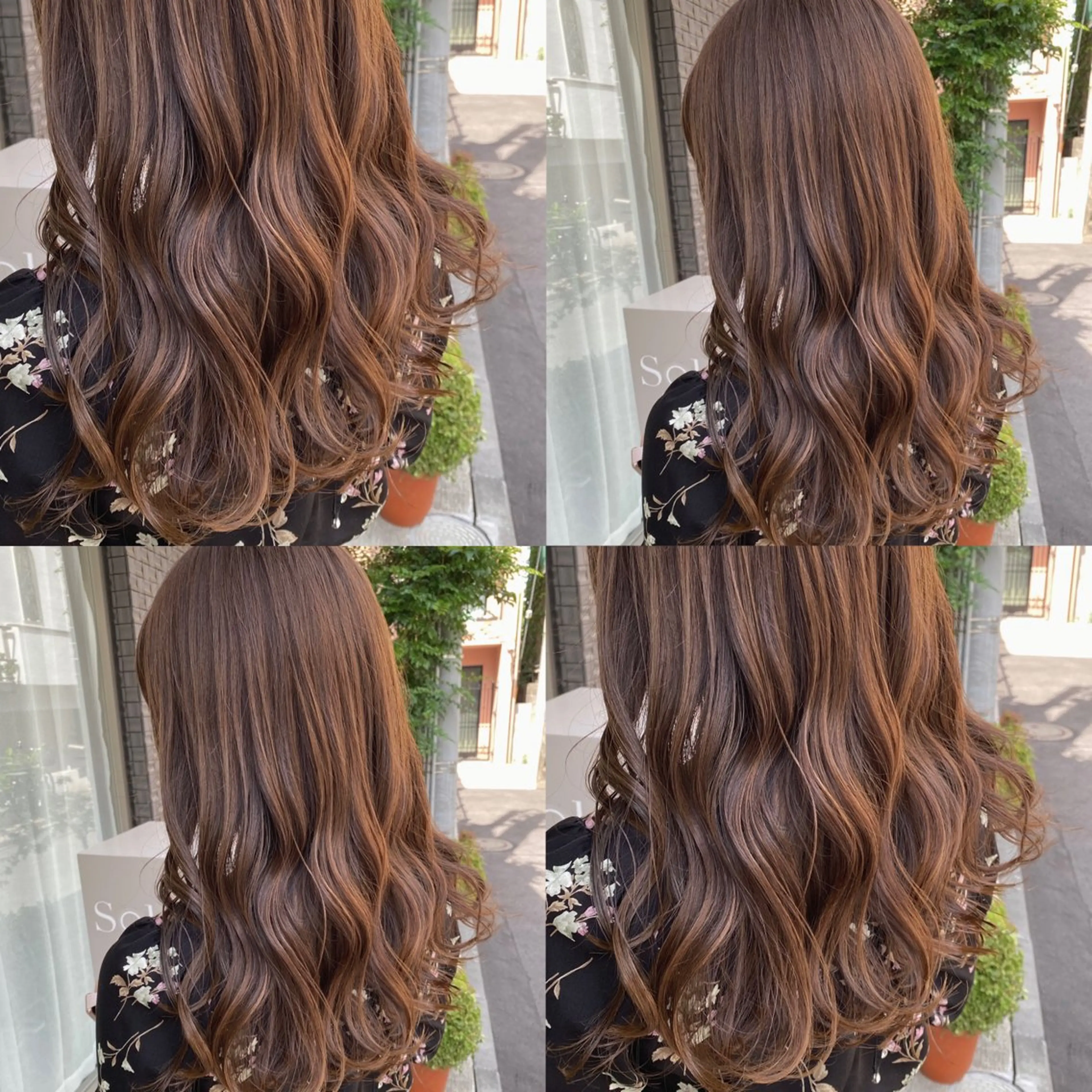 セミロング カラー アッシュ ベージュカラー ブリーチ ブリーチなしカラー カット ヘアカラー ヘッドスパ グレージュ/透明感/ 韓国ヘア/RISAのヘアスタイル