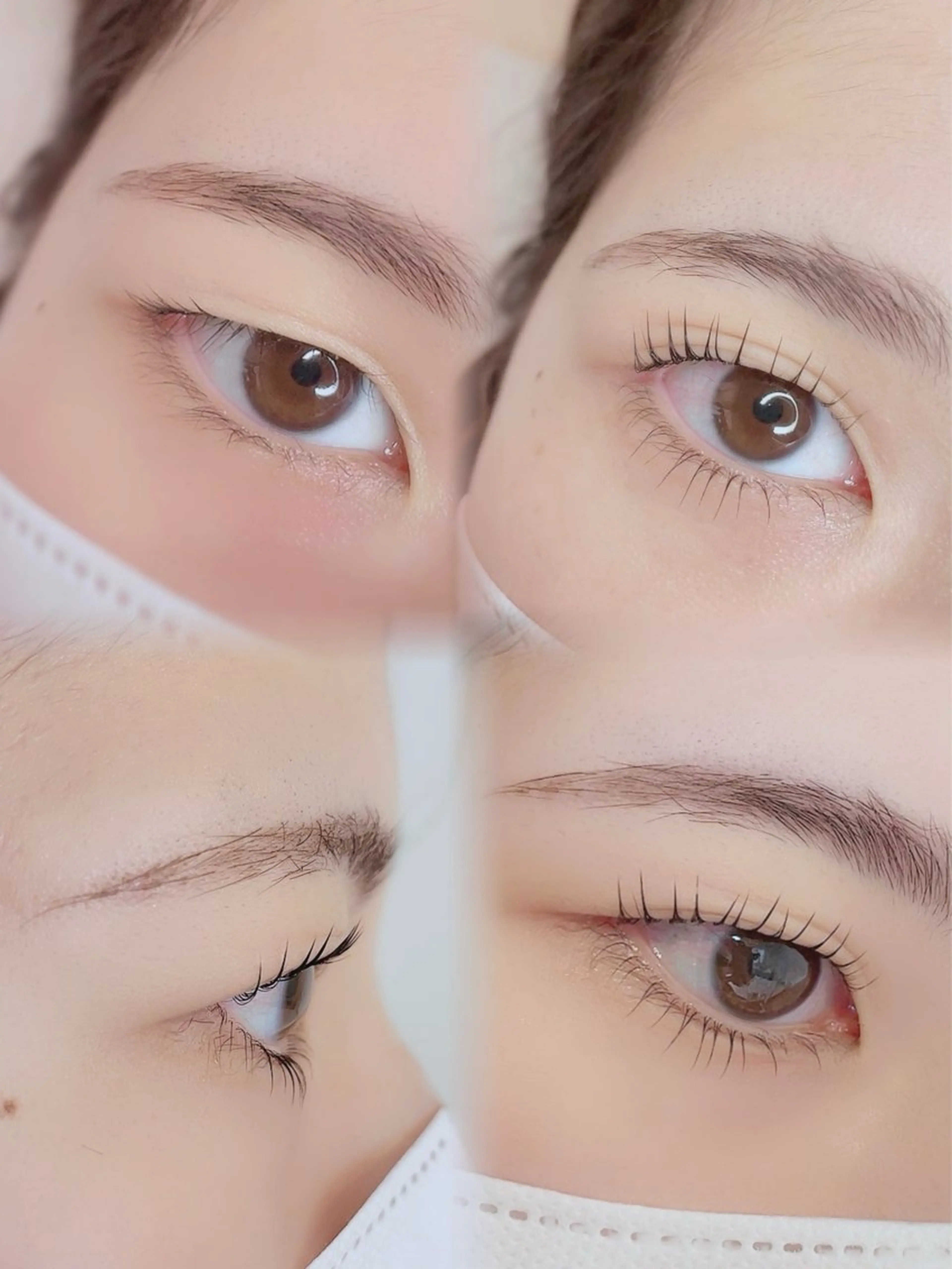 【一重さんもバッチリ✨一重さん専用まつげパーマ】¥8000→¥3500艶トリートメント付き✨の写真