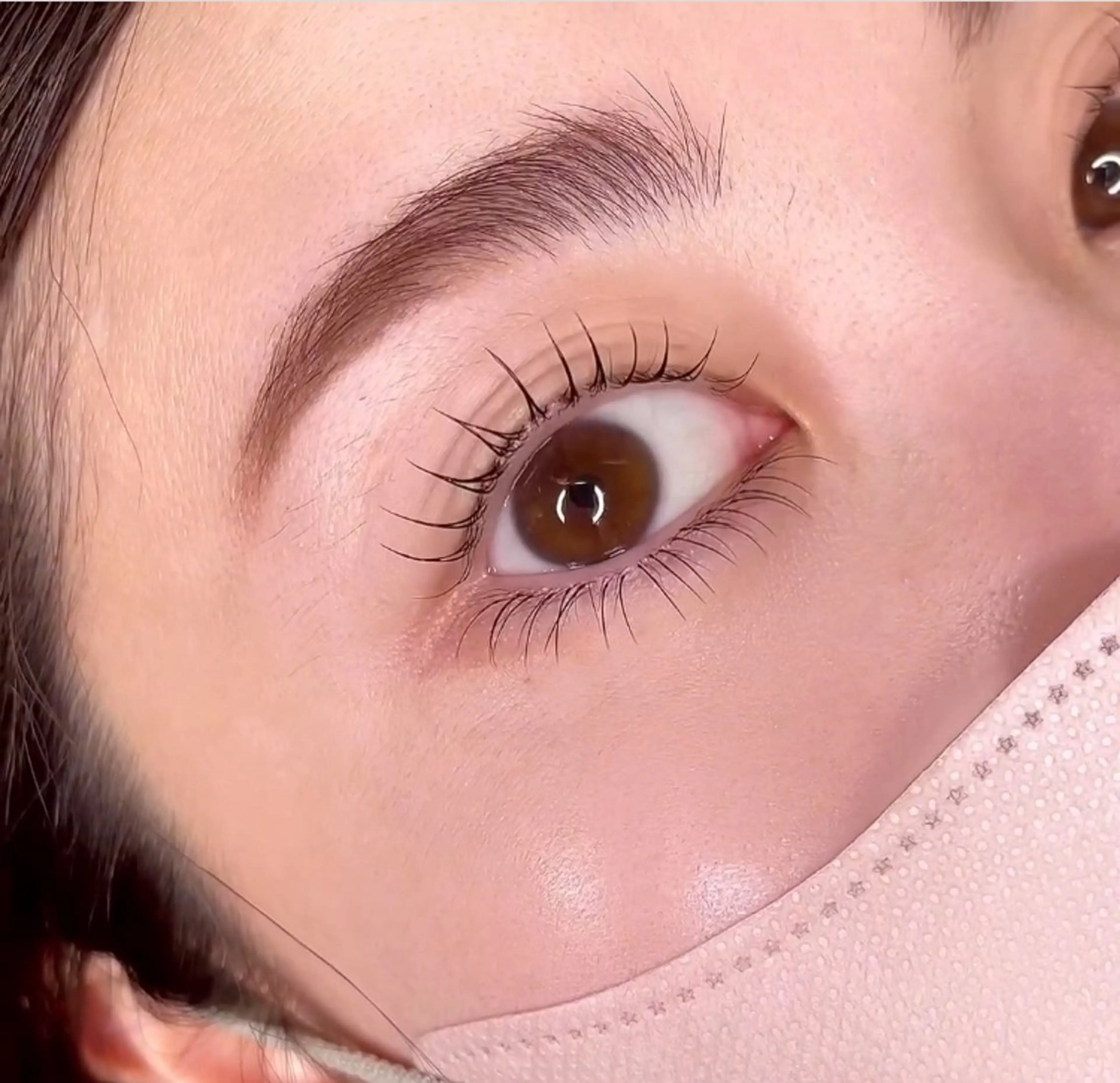 下まつげエクステ30本　2200円の写真