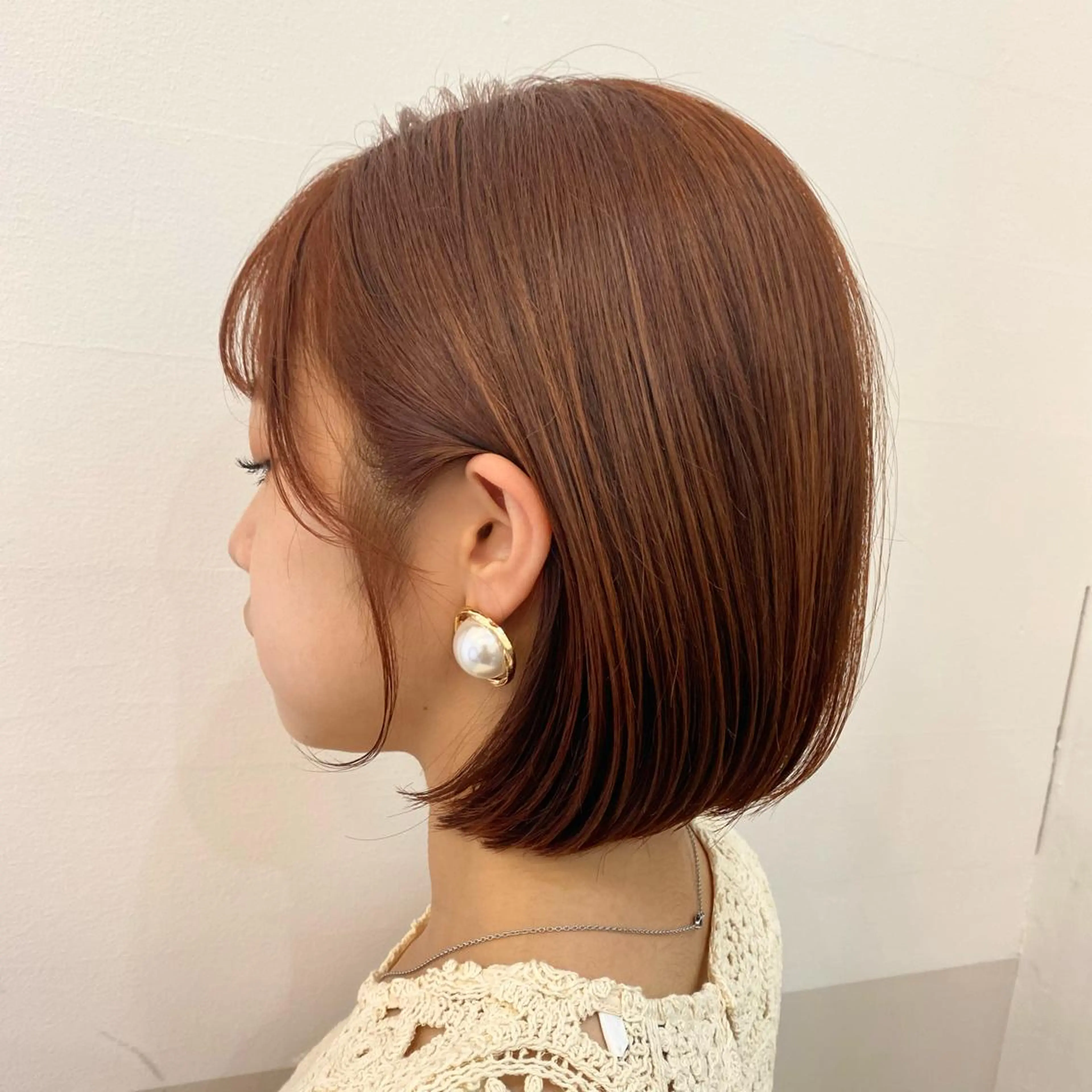 ショート カラー 🪭risa 暖色/レイヤー🪭のヘアスタイル