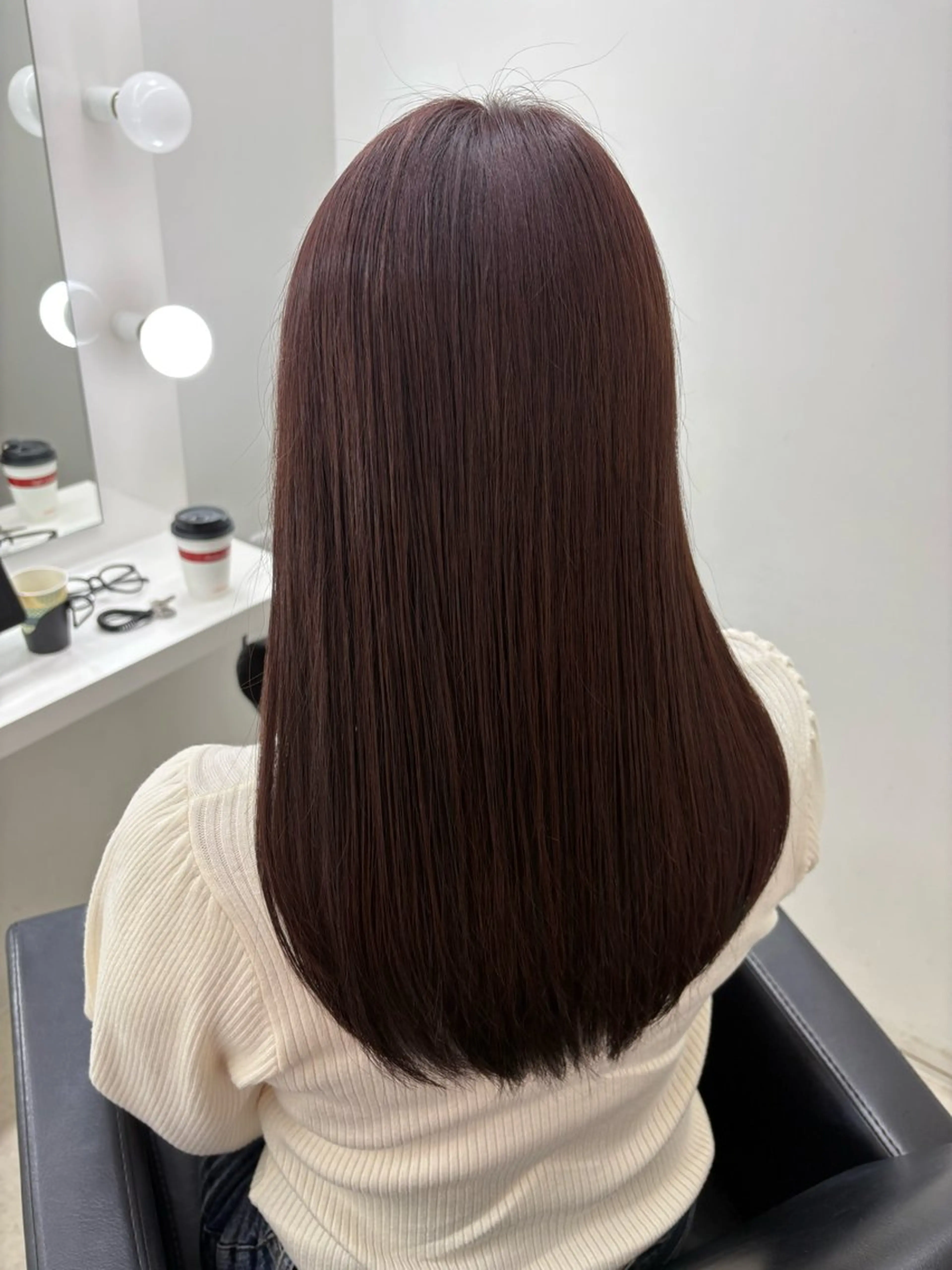 《ご新規様》カット＋髪質改善ケアカラー＋３STEP TRの写真