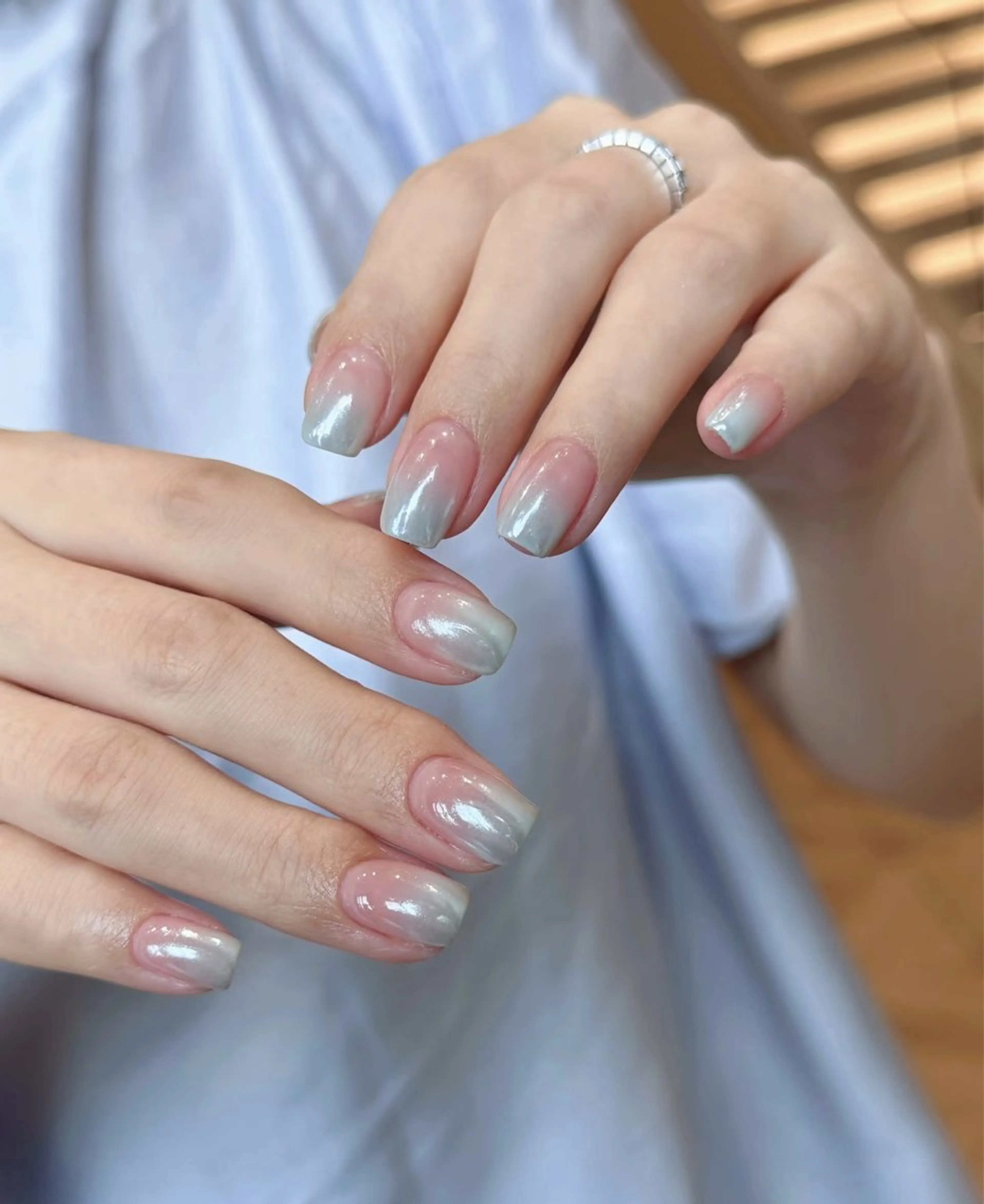 ネイル オーロラネイル Daisy Nailsのネイルデザイン
