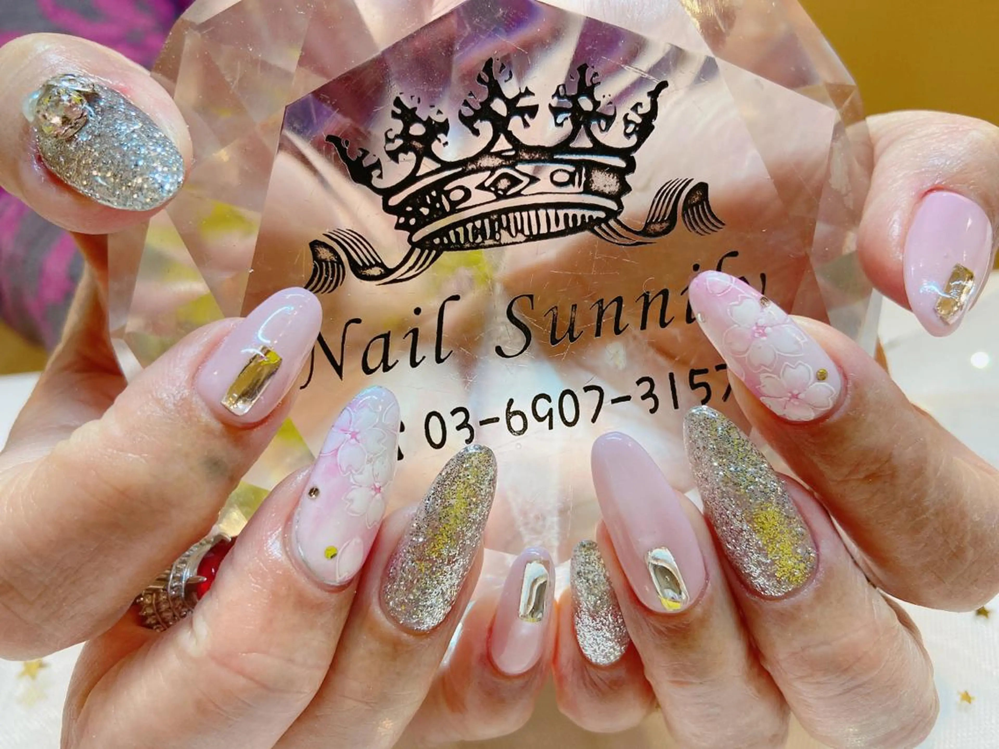 ネイル 長さだし専門店 M2　rikaのネイルデザイン