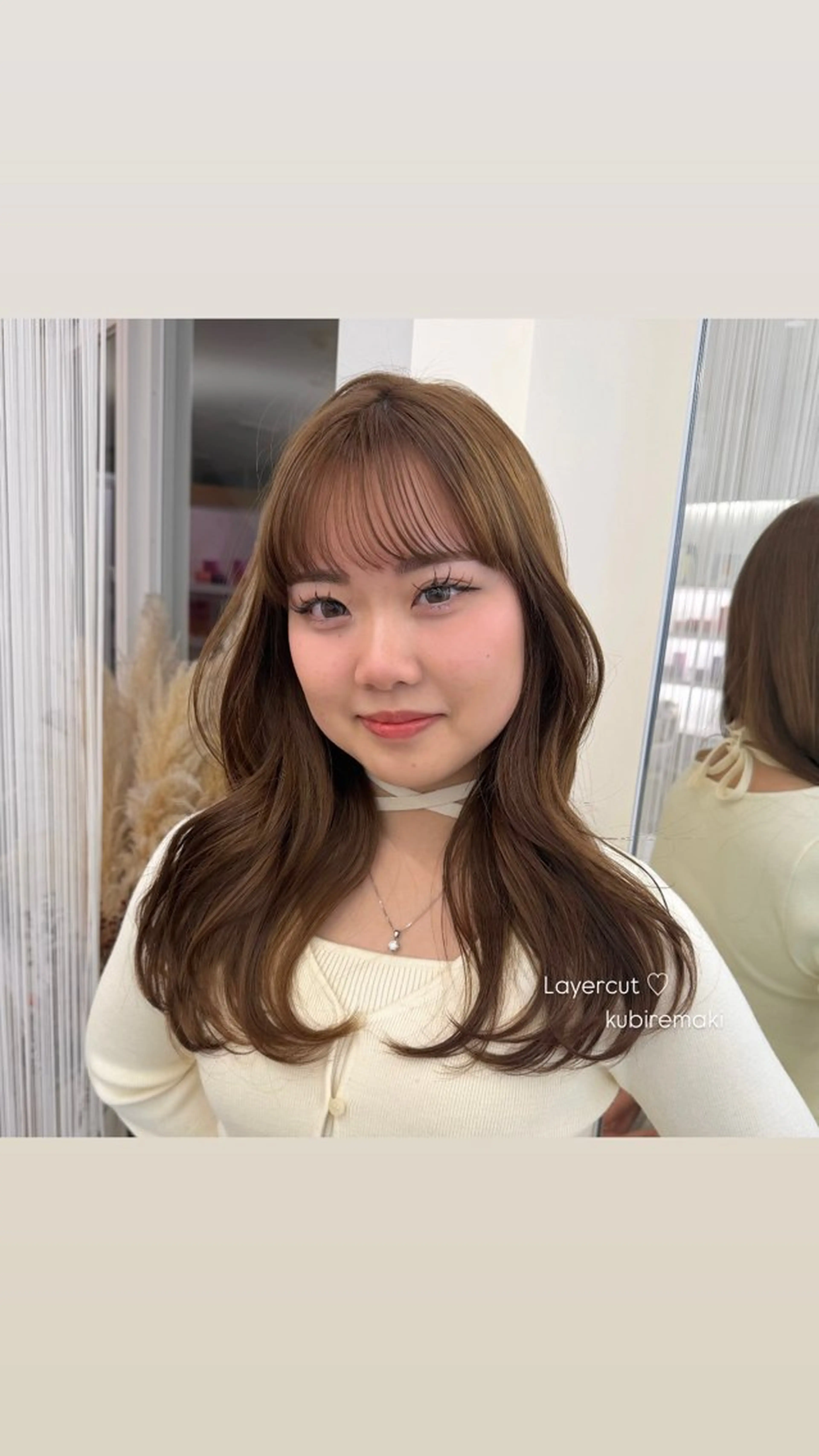 ミディアム カット ParveMix 🩶🫧入江 香名のヘアスタイル