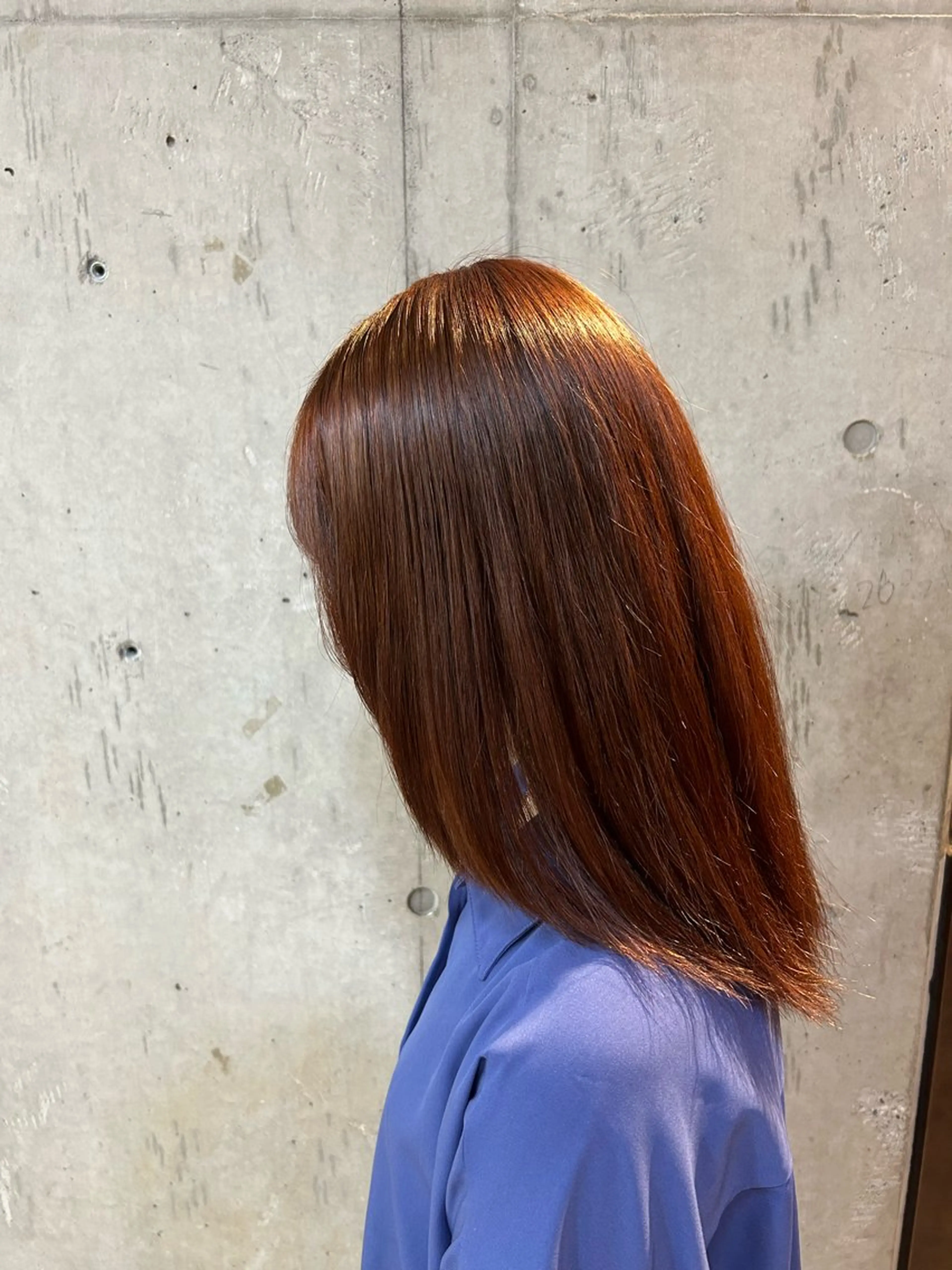 ロング カラー ブラウンカラー 桜井晶/ Blossom大山店のヘアスタイル