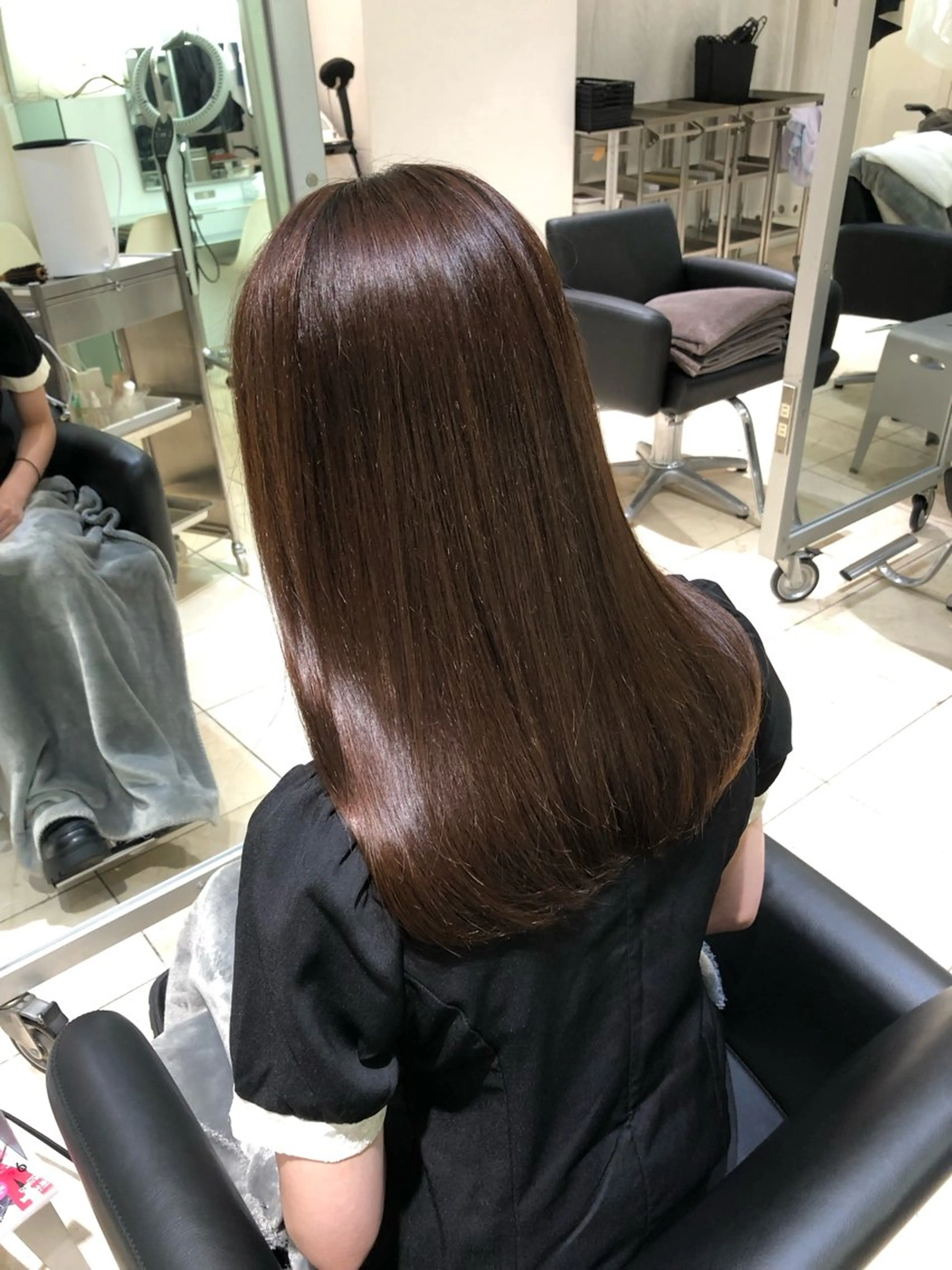 ロング 縮毛矯正 トリートメント Lond  vallee 渋谷店所属・髪質改善/縮毛矯正 /艶カラー/瑞月🌙のヘアスタイル