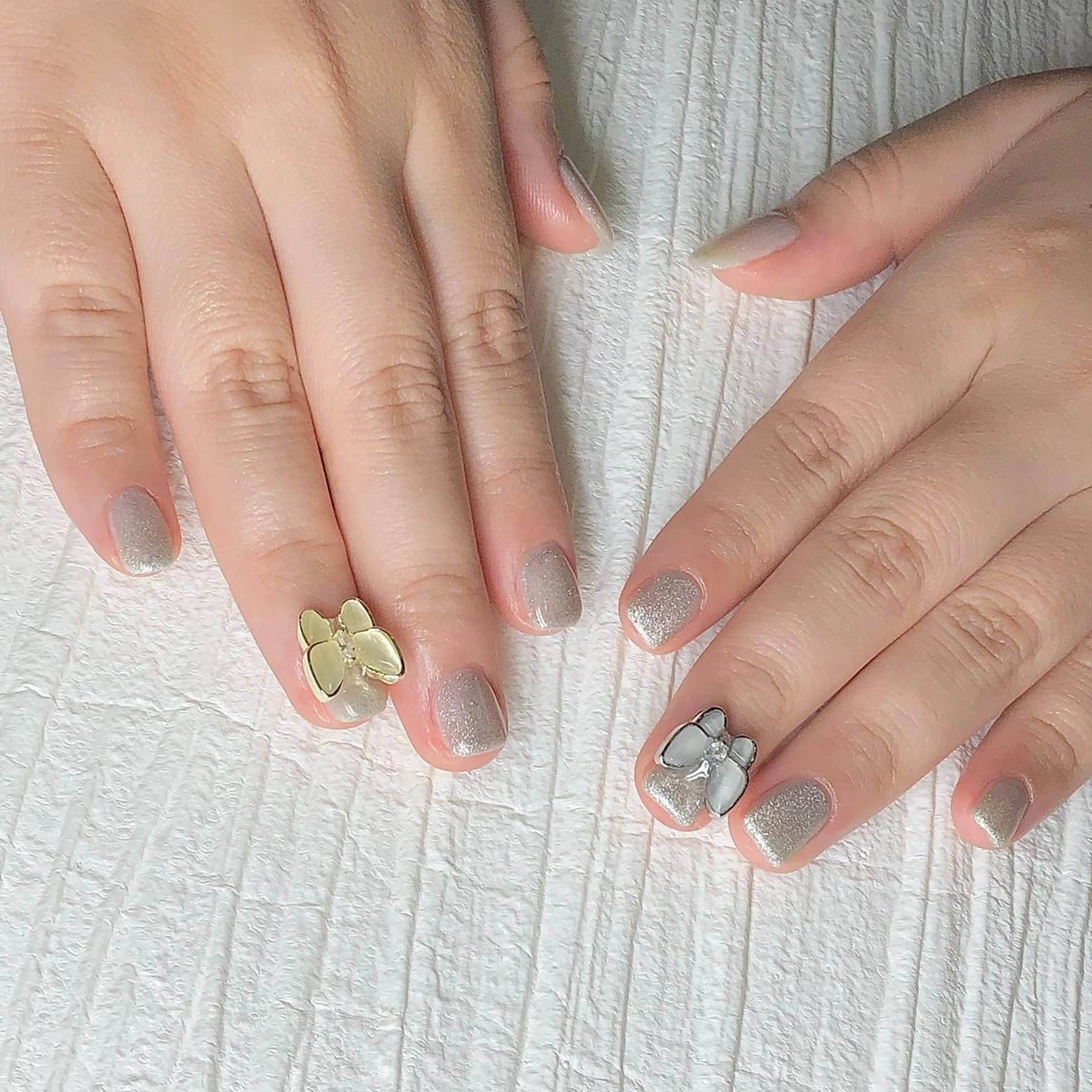 ショート ネイル 🦋Kiyomi. 🦋のネイルデザイン