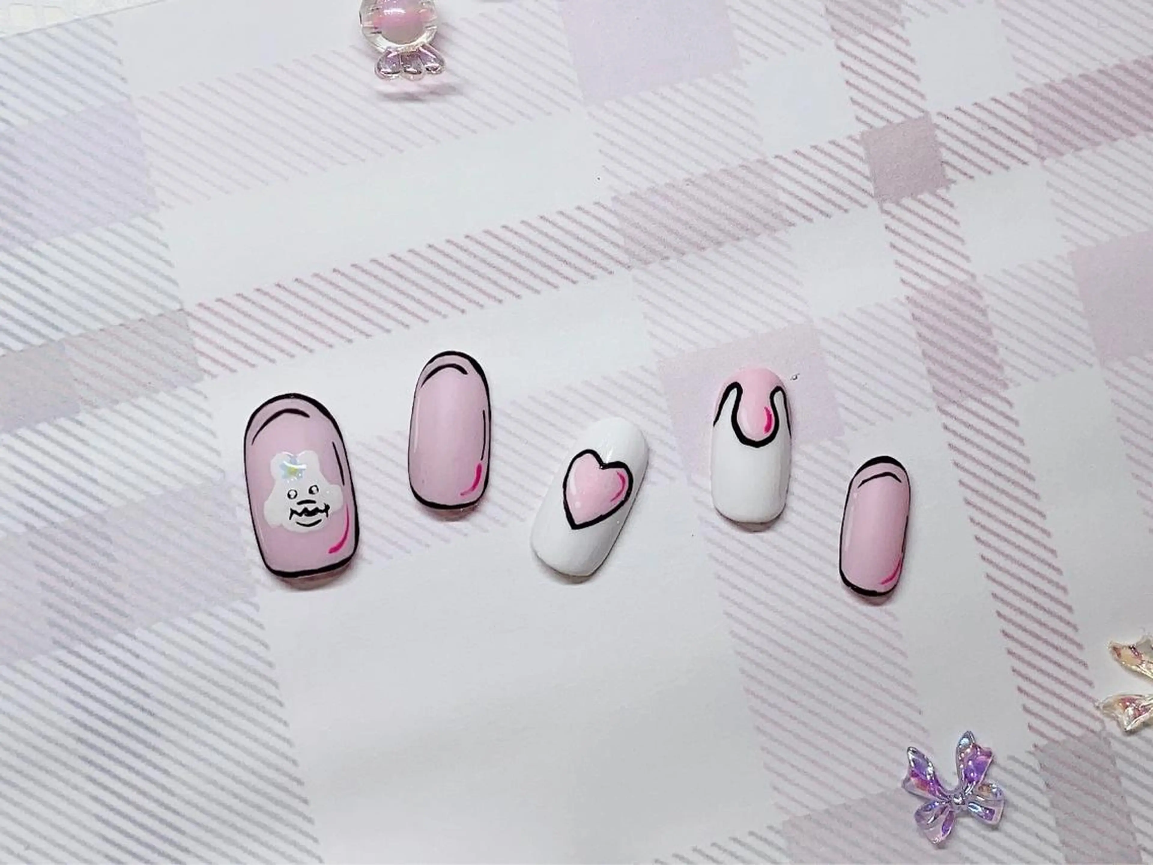 ネイル シンプルネイル Bianca Nishikataのネイルデザイン