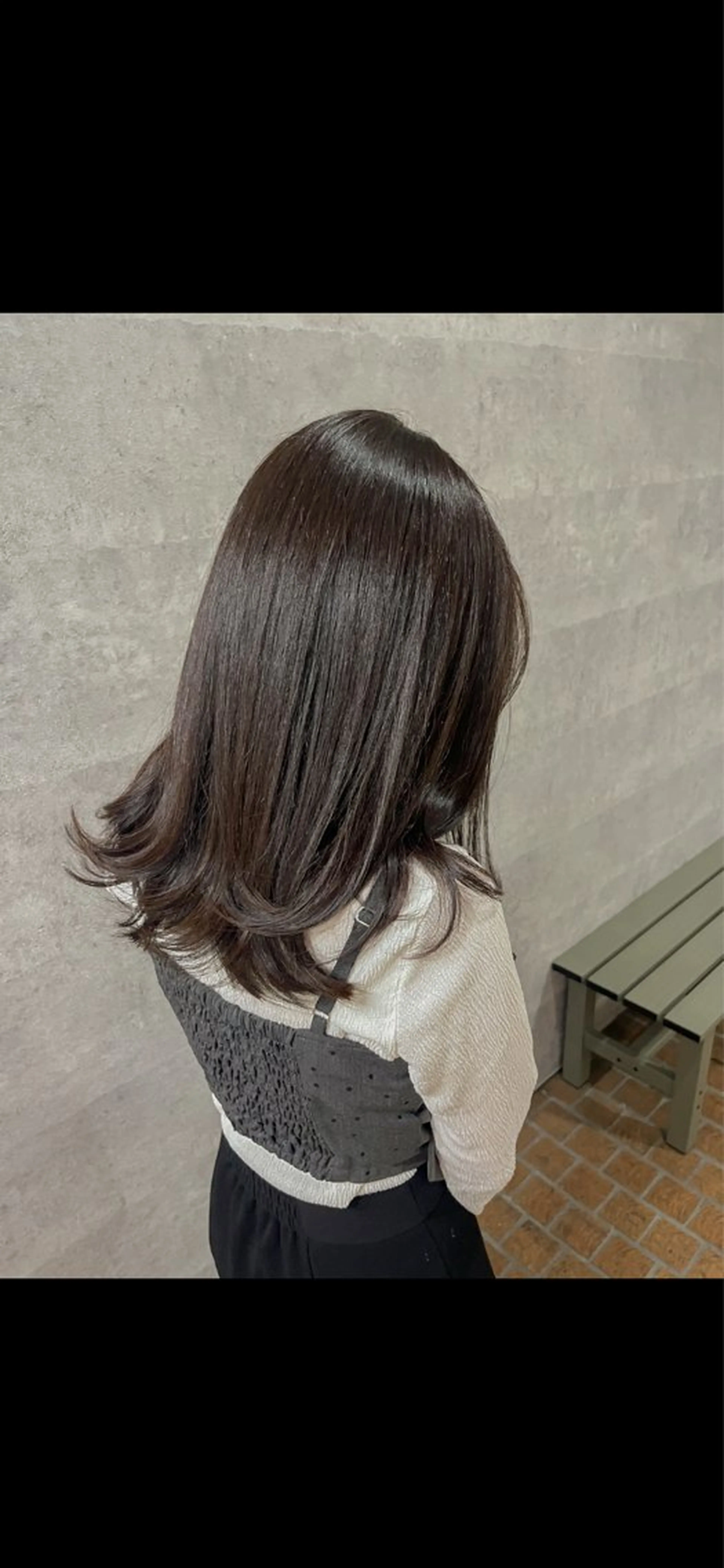 ミディアム ヘアカラー トリートメント Grow by NYNY 田代 紀恵のヘアスタイル