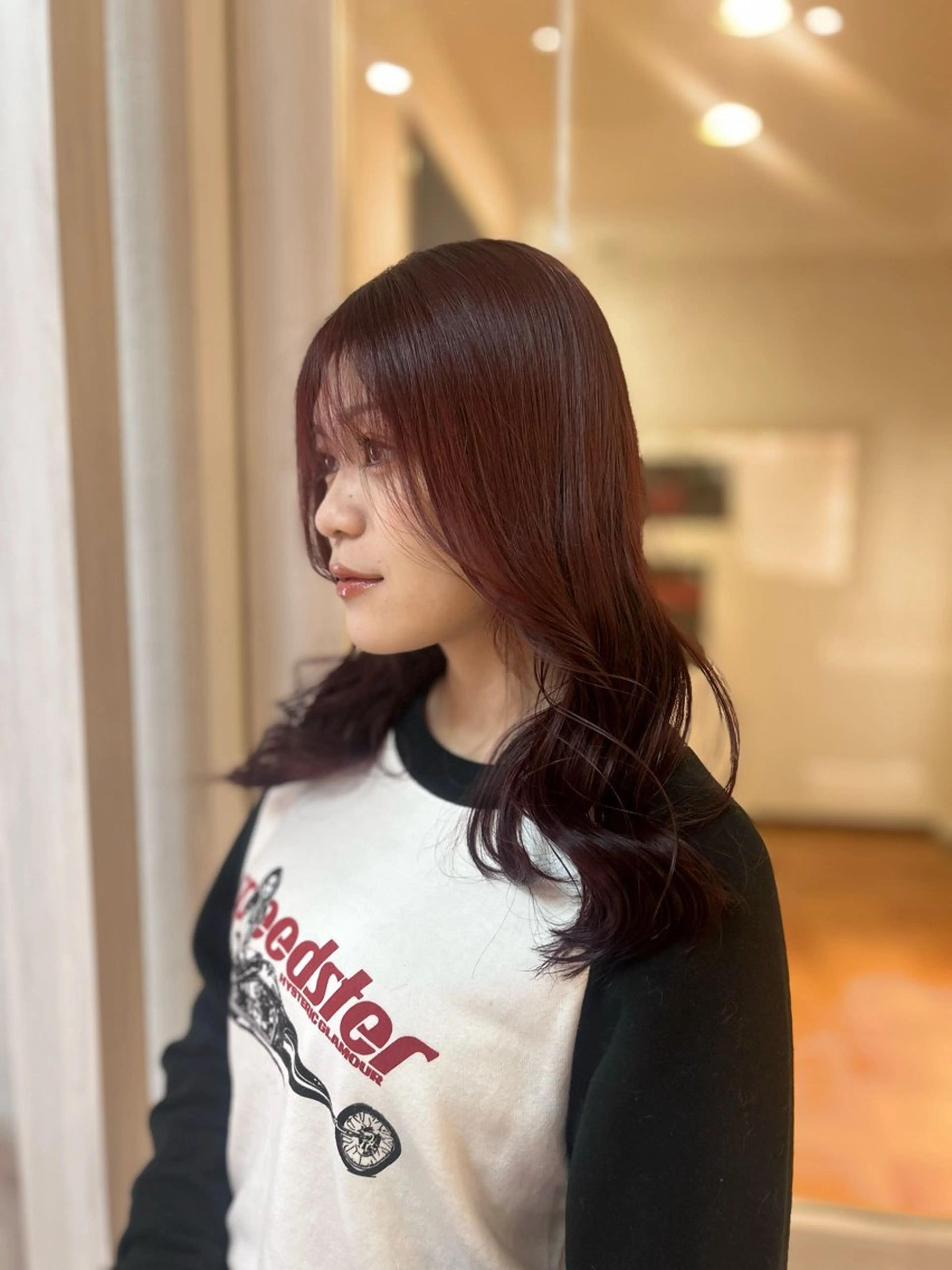 カラー カット ヘアカラー トリートメント CIEL 難波店所属・🎀透明感/レイヤ ー/Kotona🎀のヘアスタイル