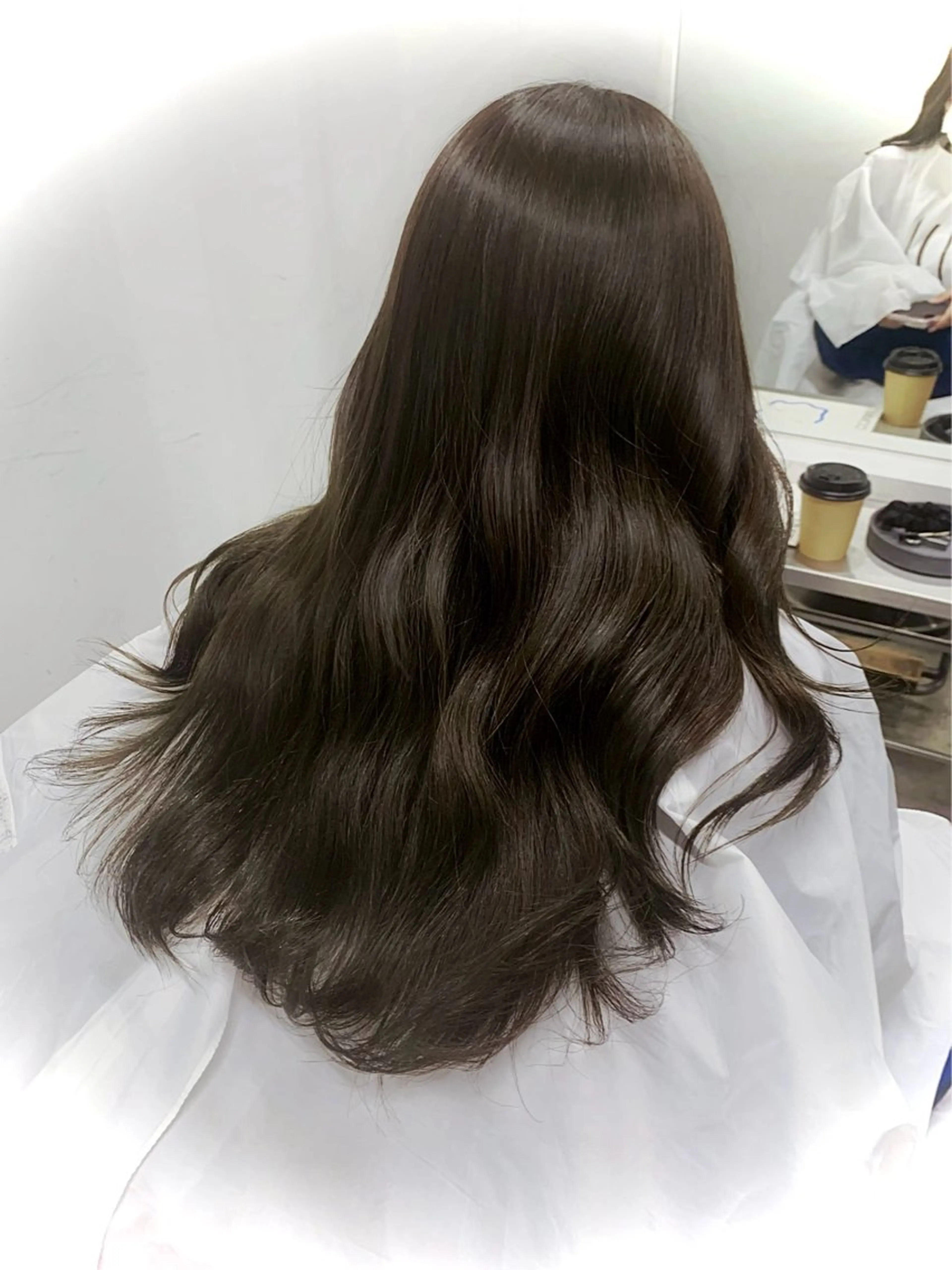 ロング カラー 御器所／髪質 改善カラー／まりえのヘアスタイル