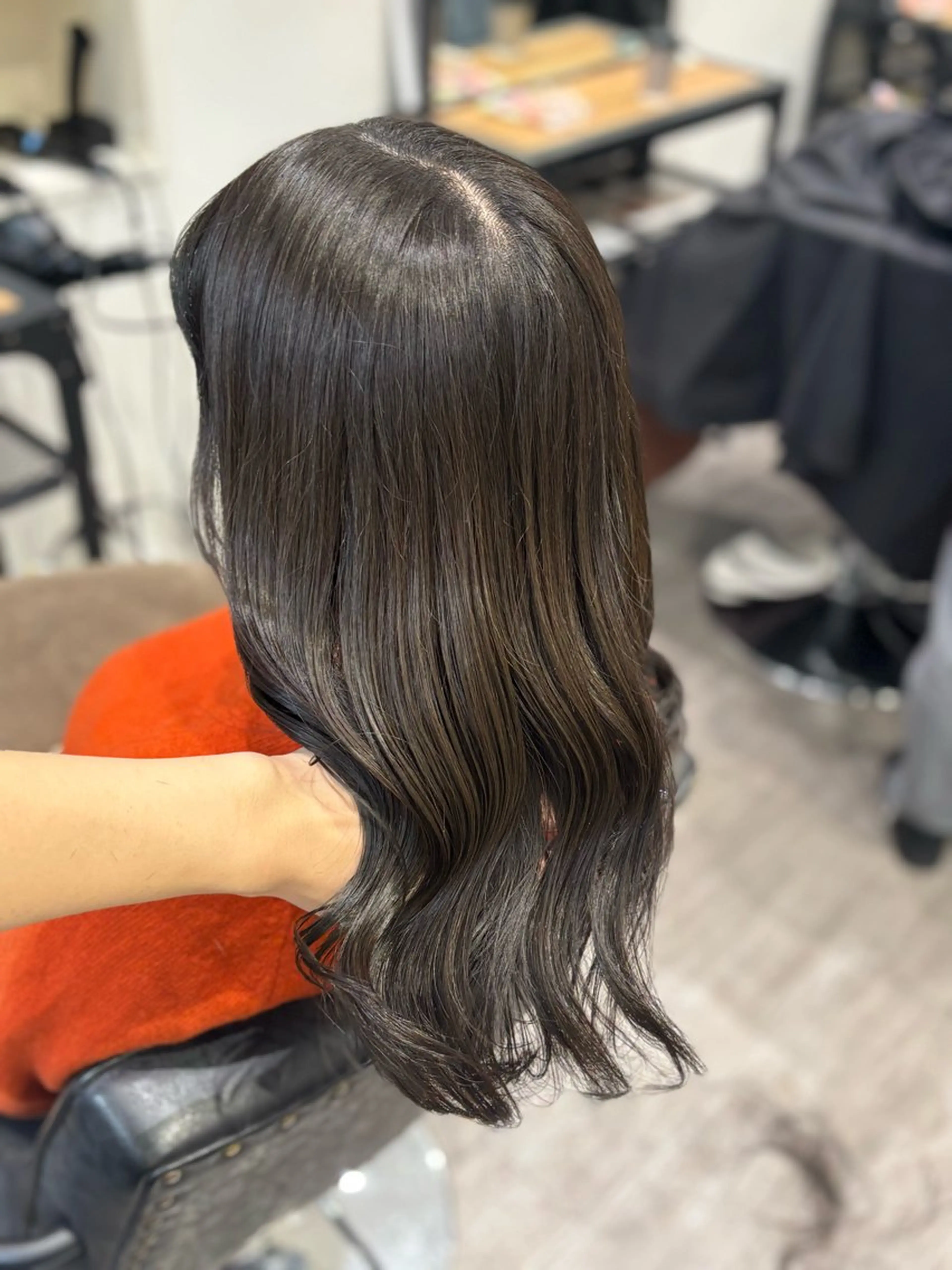 セミロング cocotte みづき/艶カラー🫧のヘアスタイル