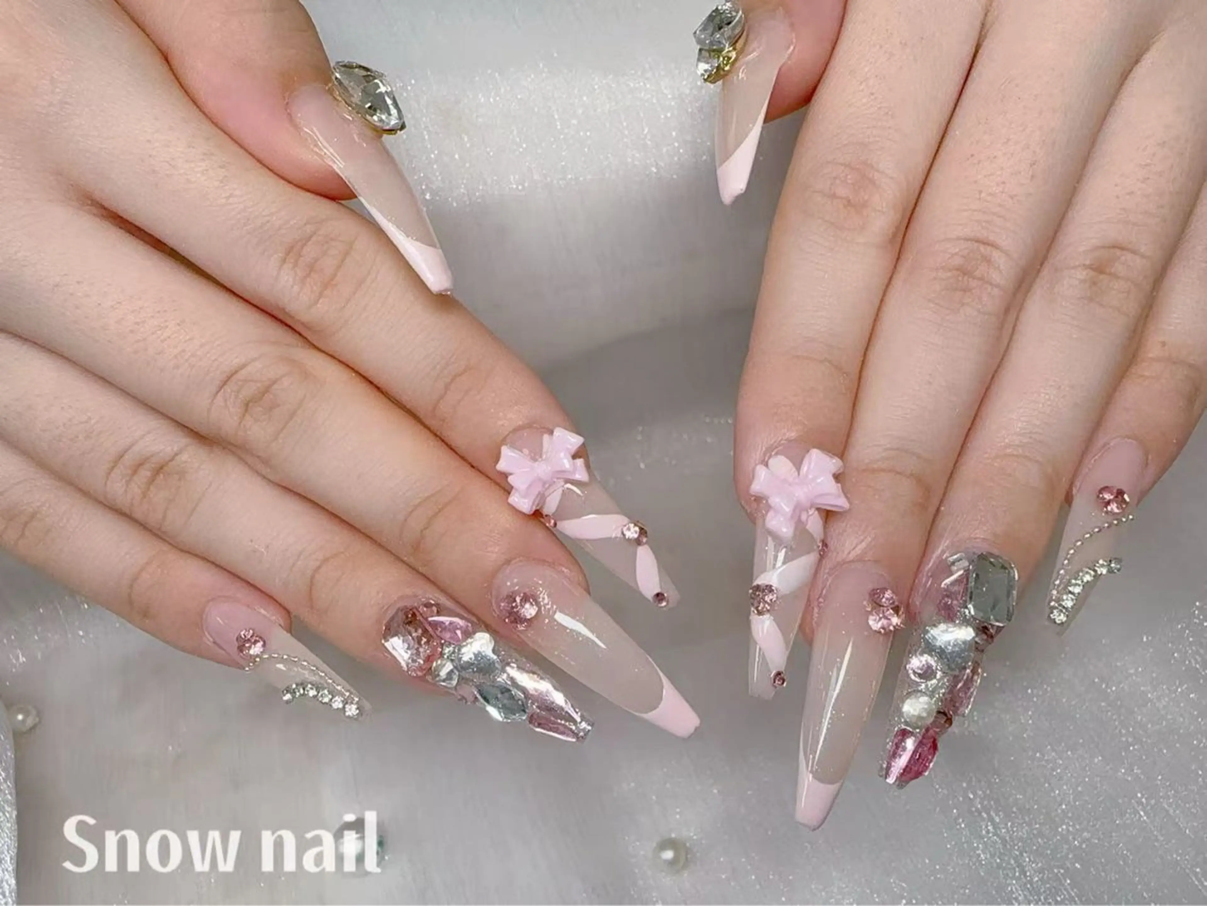 ネイル ハンドネイル snow nail salonのネイルデザイン