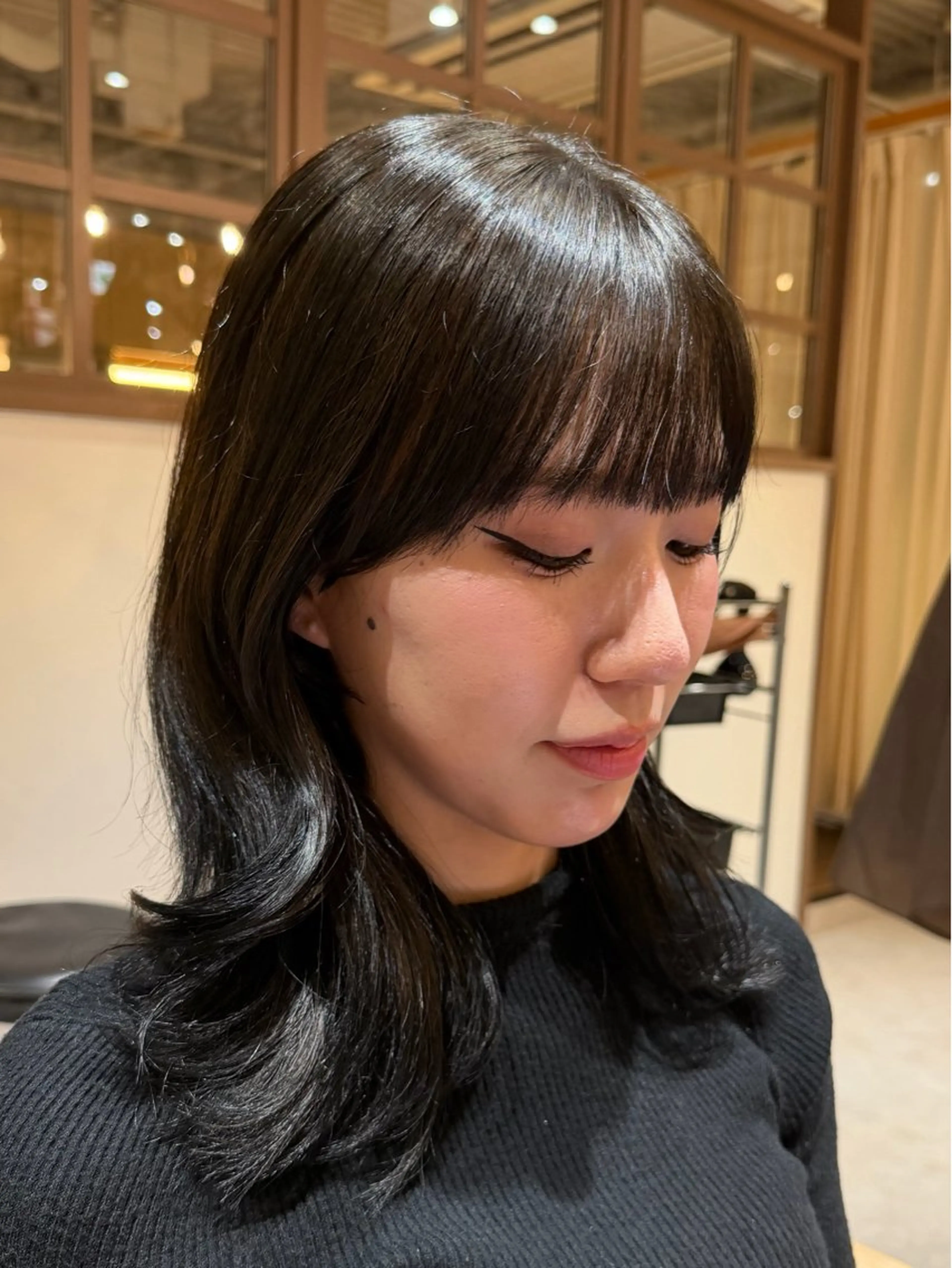 ロング カラー くびれヘア little lulu 梅田所属・高橋 さやかのヘアスタイル