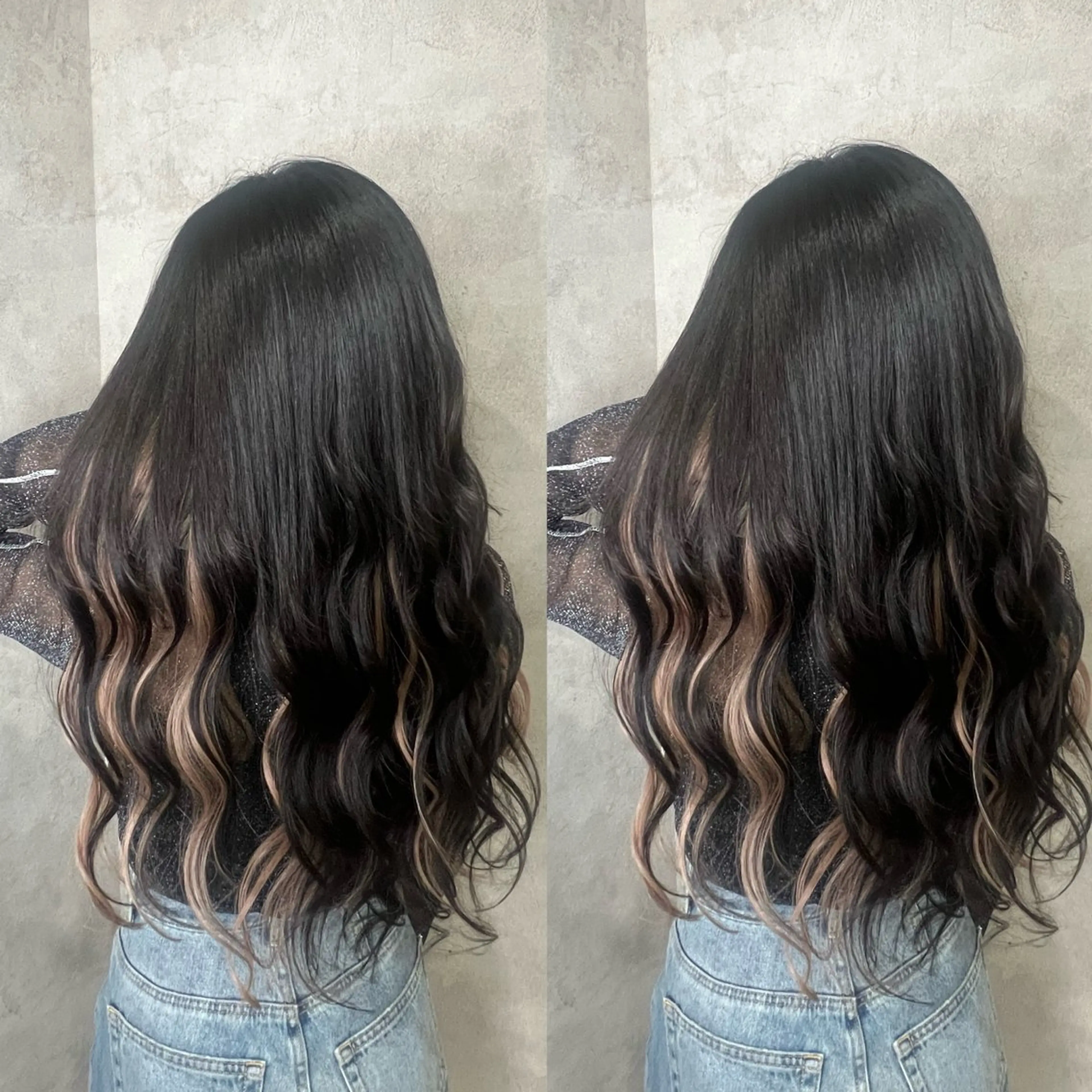 ロング エクステ lisa  ︎︎のヘアスタイル