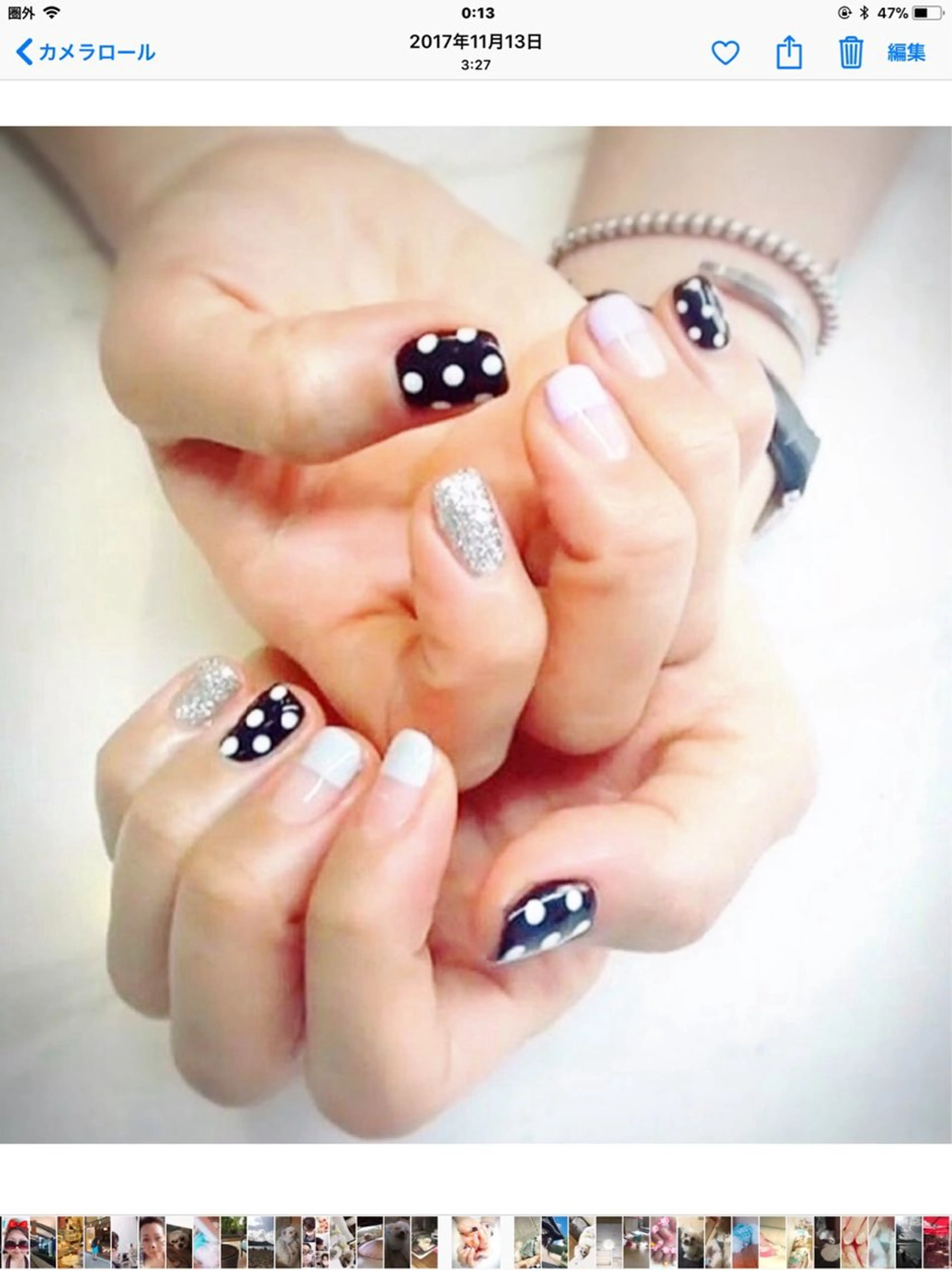 ネイル private salon   Manaly所属・藤本 香織のネイルデザイン
