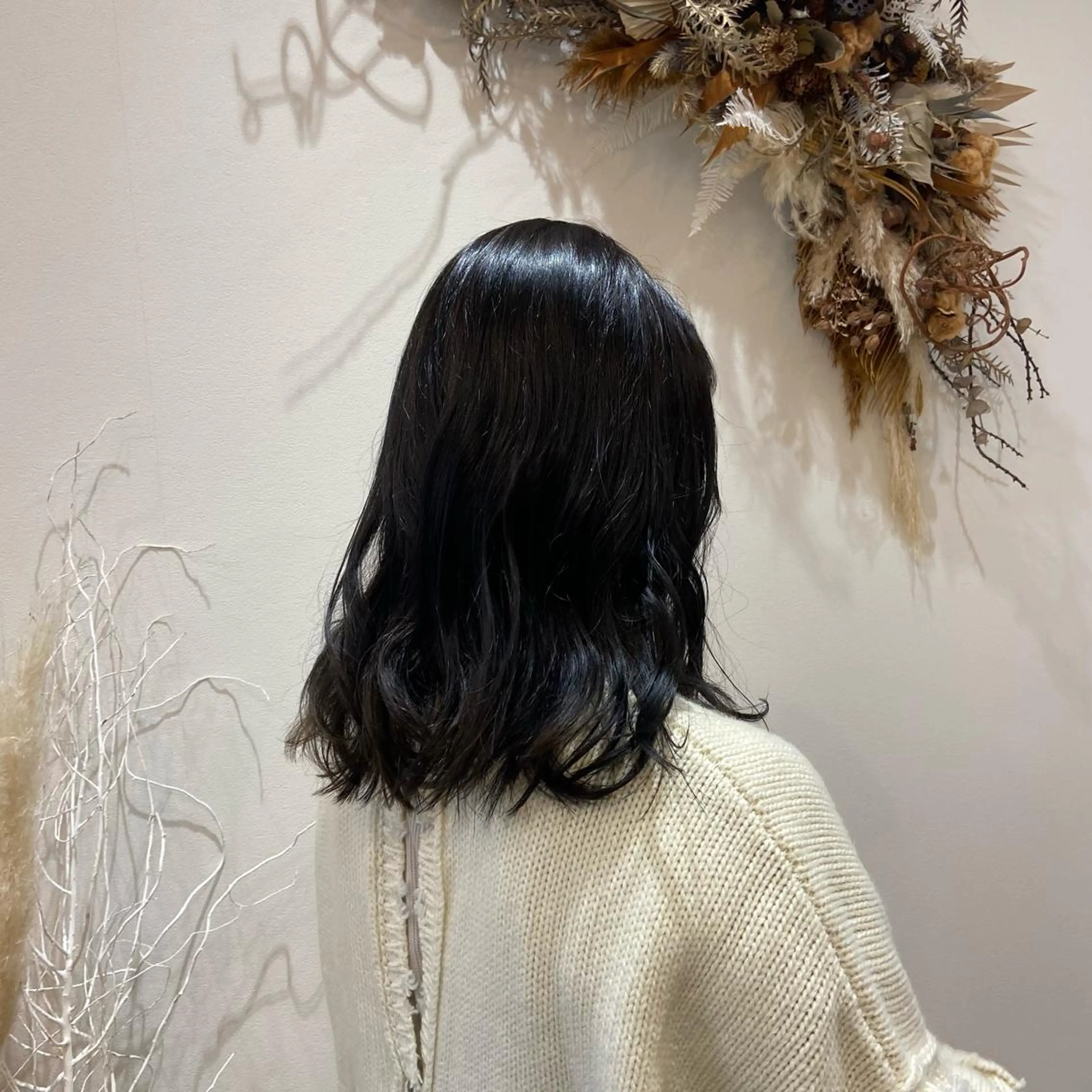 カラー 松本 玲菜のヘアスタイル