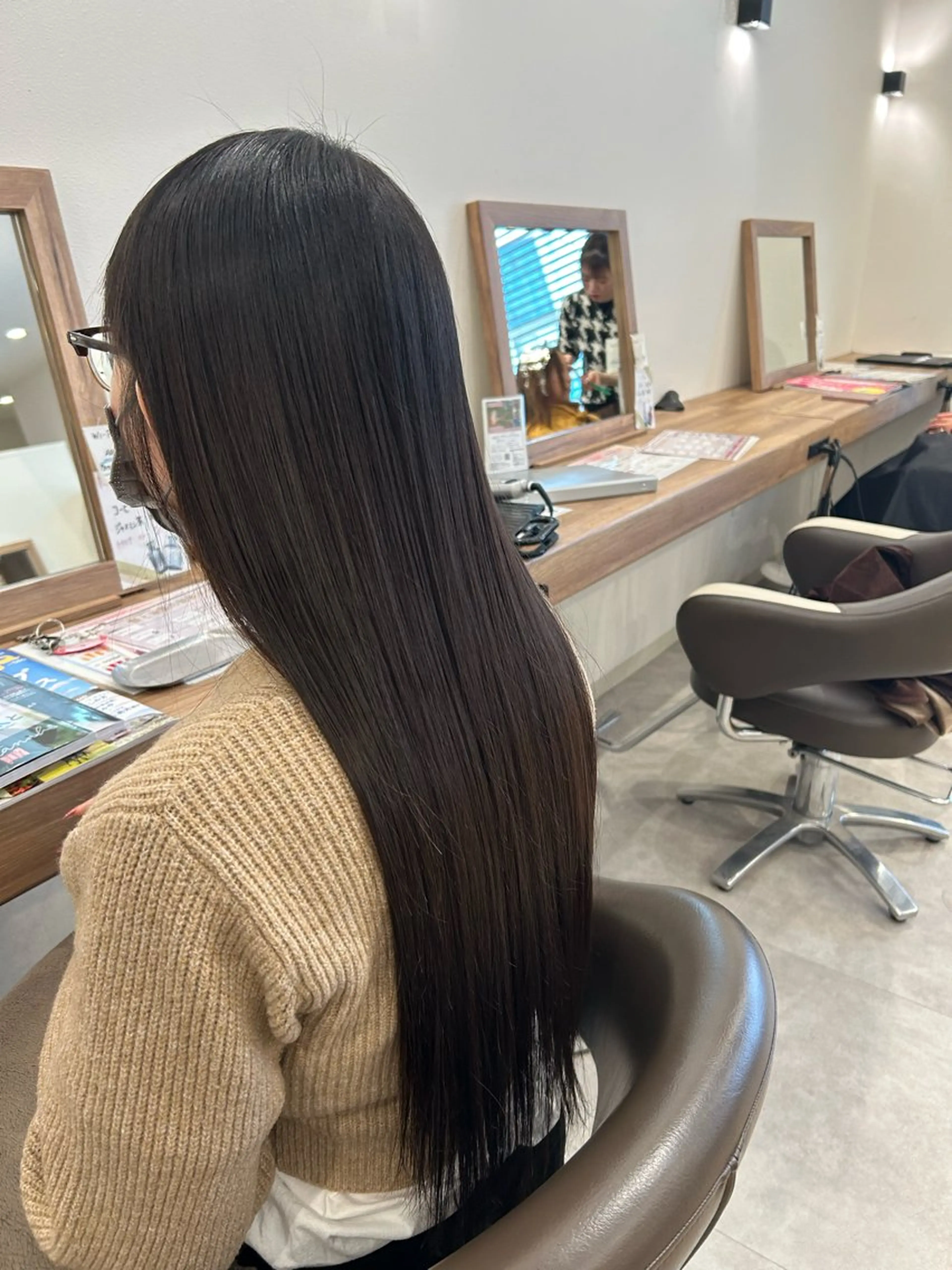 ロング カット トリートメント riddle hair(駒生)所属・山越 美裕樹のヘアスタイル