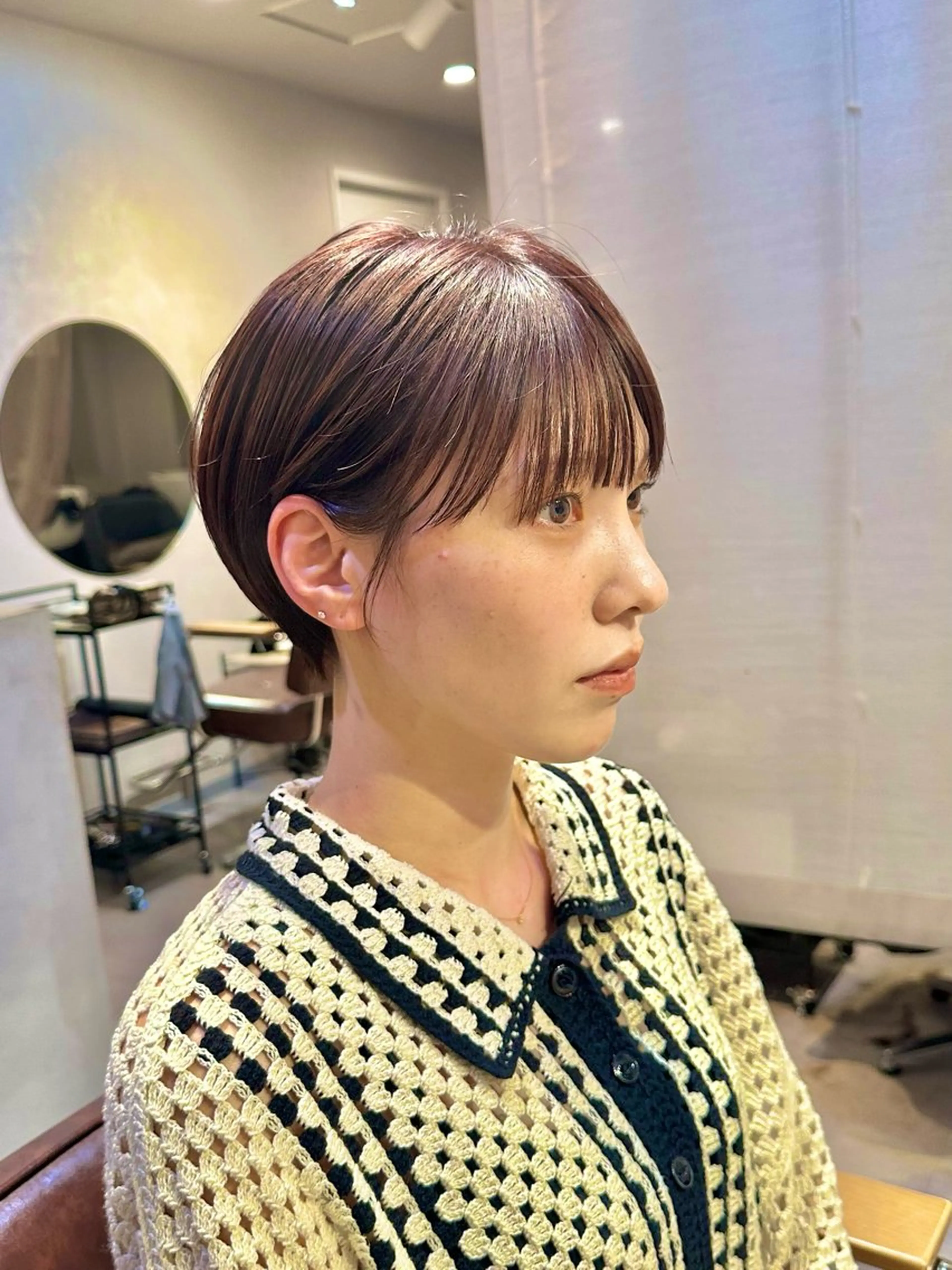 ショート カラー Number博多所属・東村 光希のヘアスタイル
