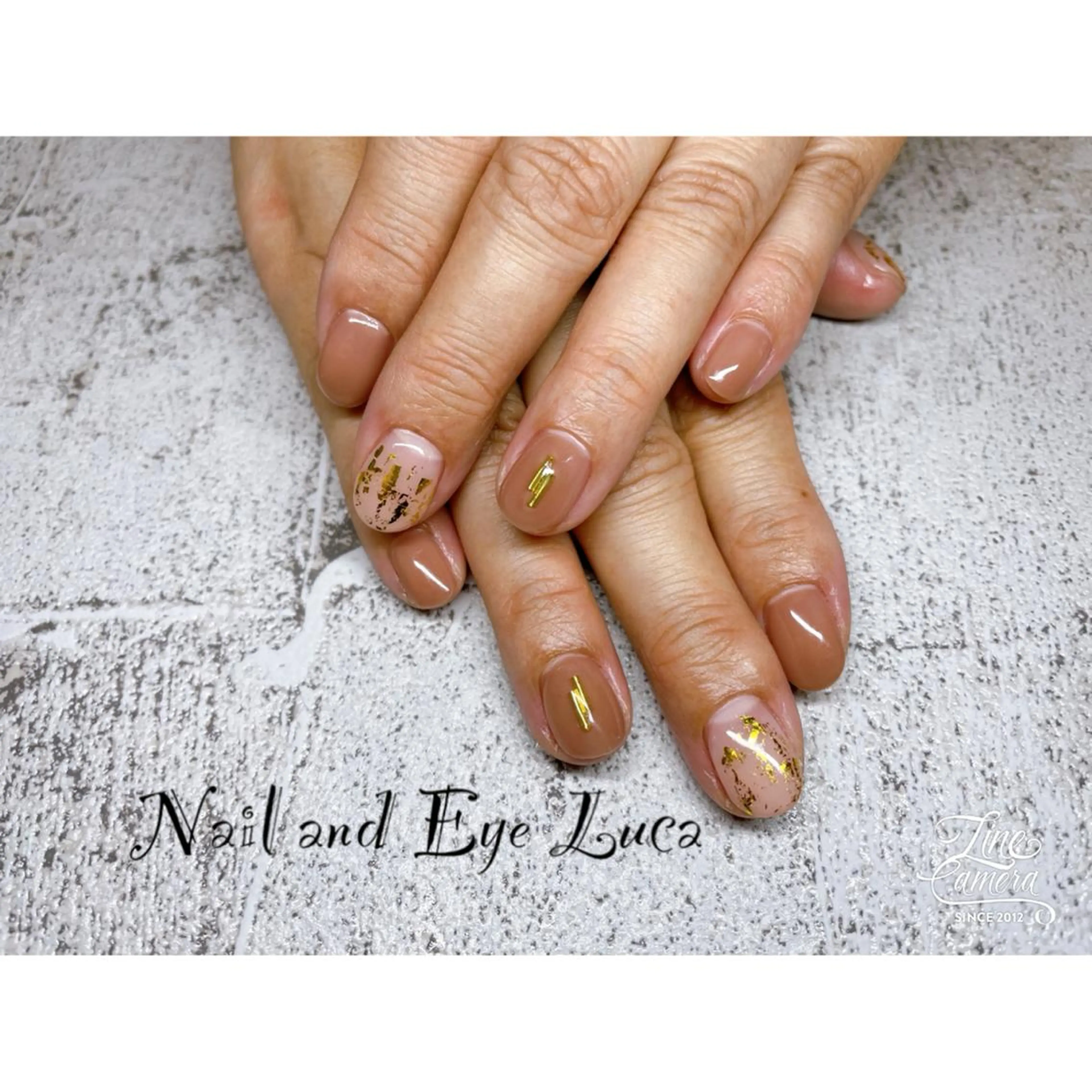 ネイル シンプルネイル NailandEye Lucaのネイルデザイン