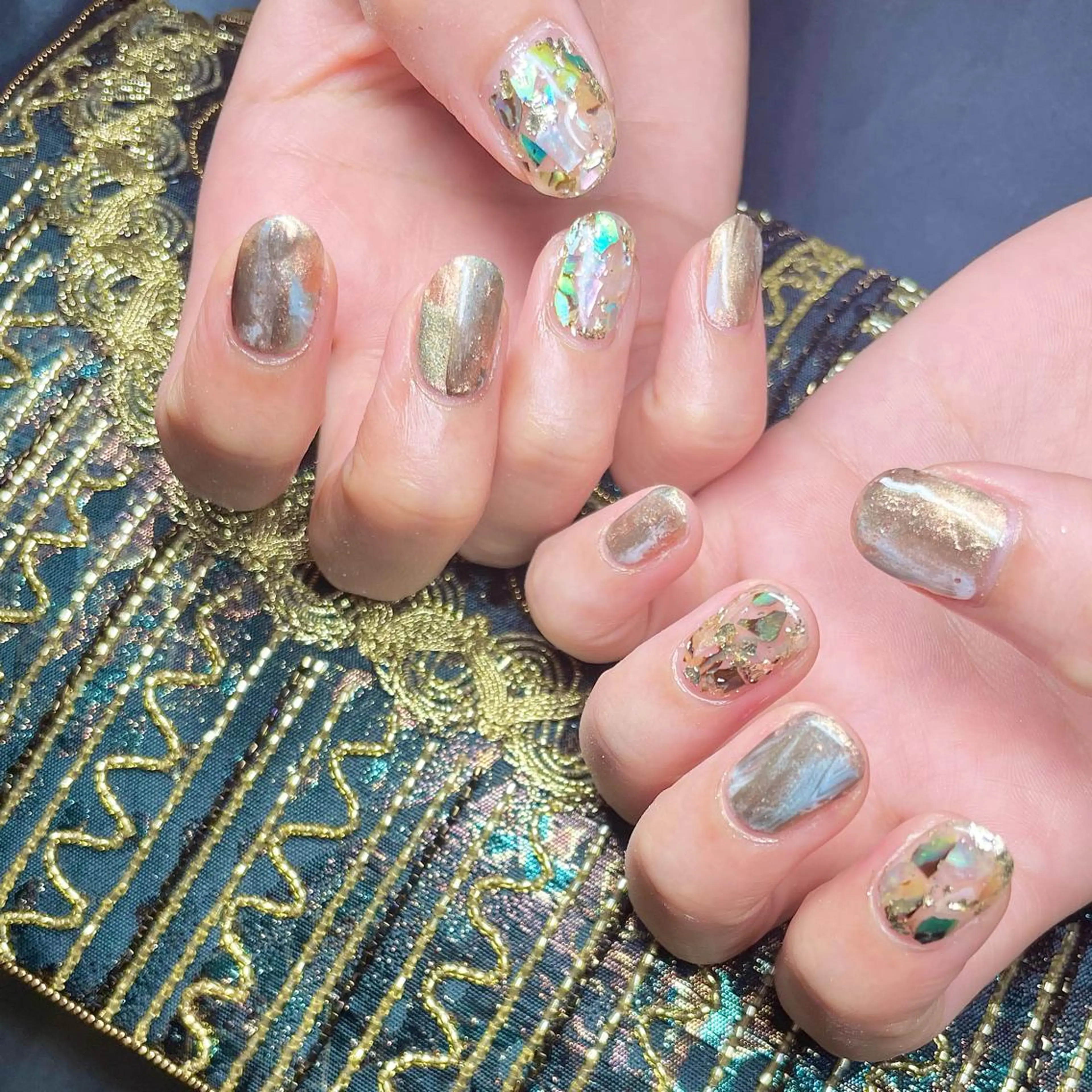 ショート カラー パーマ ヘアアレンジ メンズ キッズ ネイル マツエク・マツパ アイブロウ アートネイル nail&eye Aoのマツエク・マツパデザイン