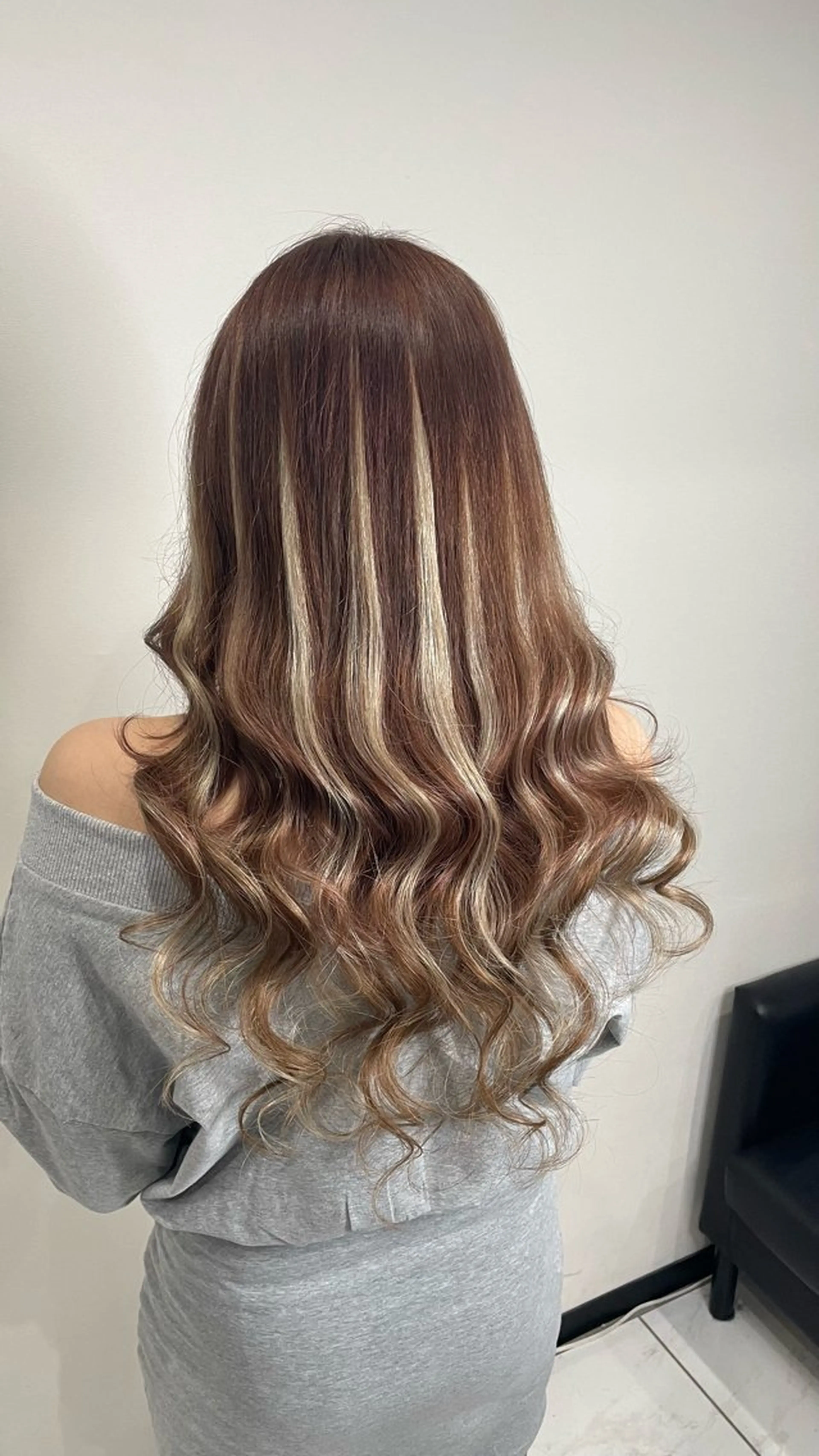 ロング ヘアカラー トリートメント エクステ \RINA🐾/ ジェルムのヘアスタイル