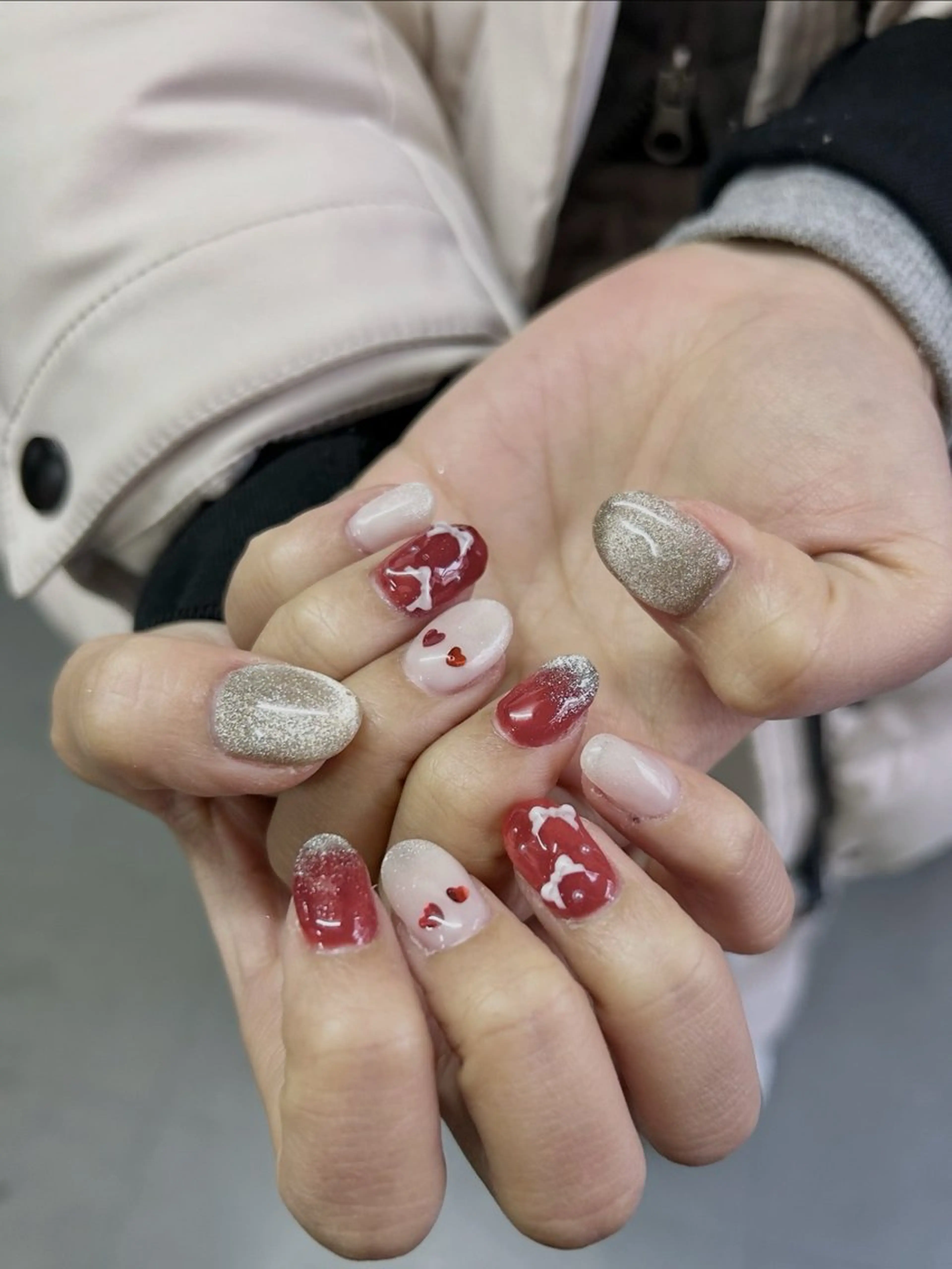 ネイル アートネイル 韓国ネイル ワンホンネイル ハンドネイル MANAMI /  中崎町ネイルのネイルデザイン