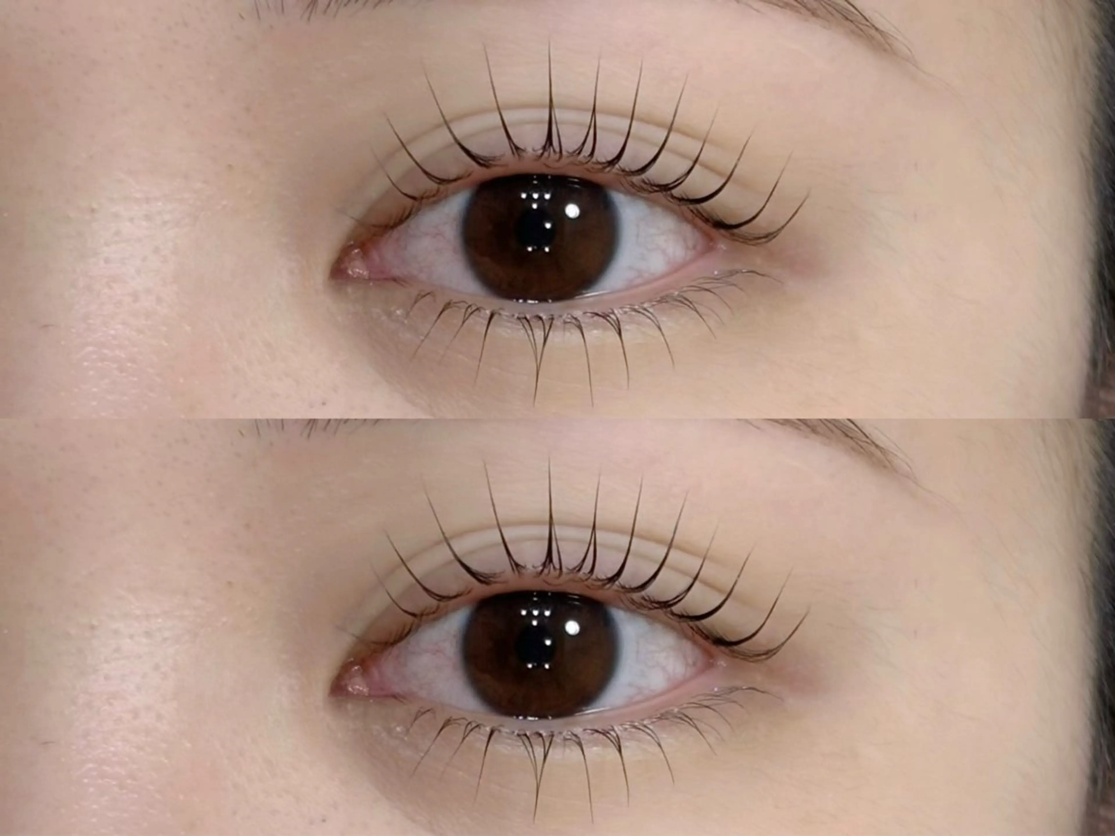 ケラチンラッシュリフト上下(ダメージレスパーマ)【コーティング仕上げ🤍】の写真