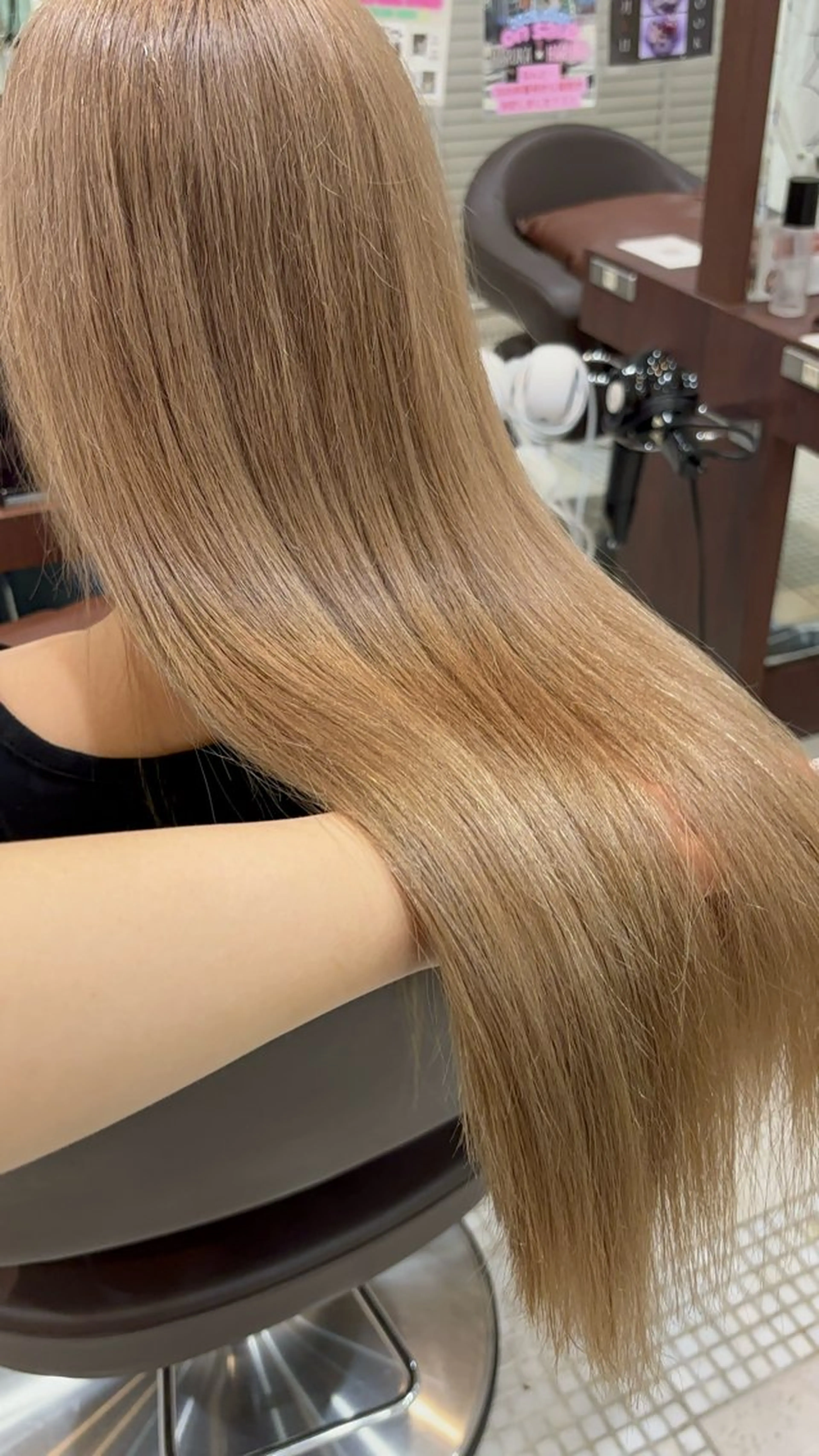 ロング ヘアカラー FaB千葉所属・【暖色ハイトーン】 HARUNA🌼のヘアスタイル