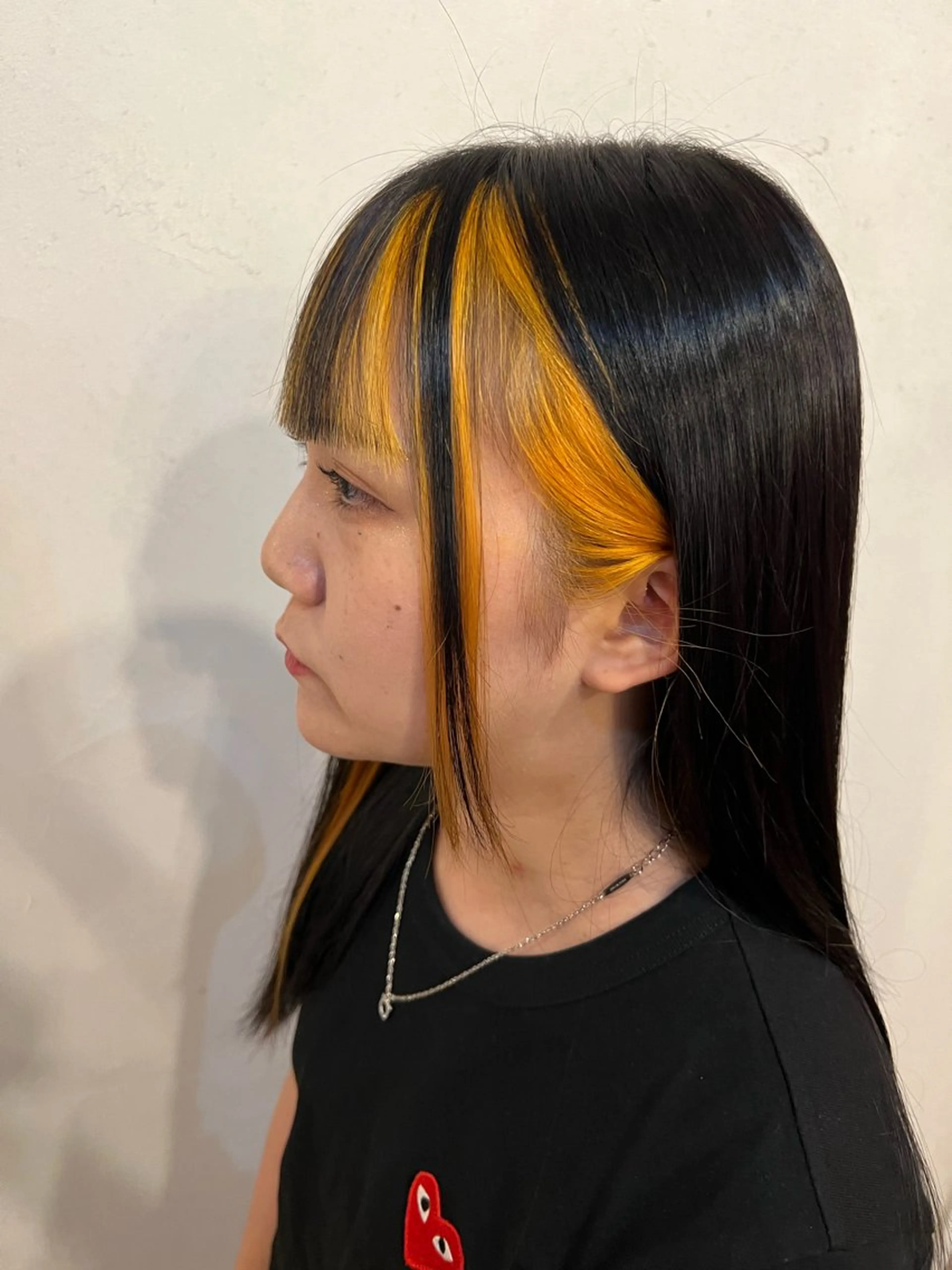 ロング ミストバング 町田/透け感/透明感 Shibuのヘアスタイル