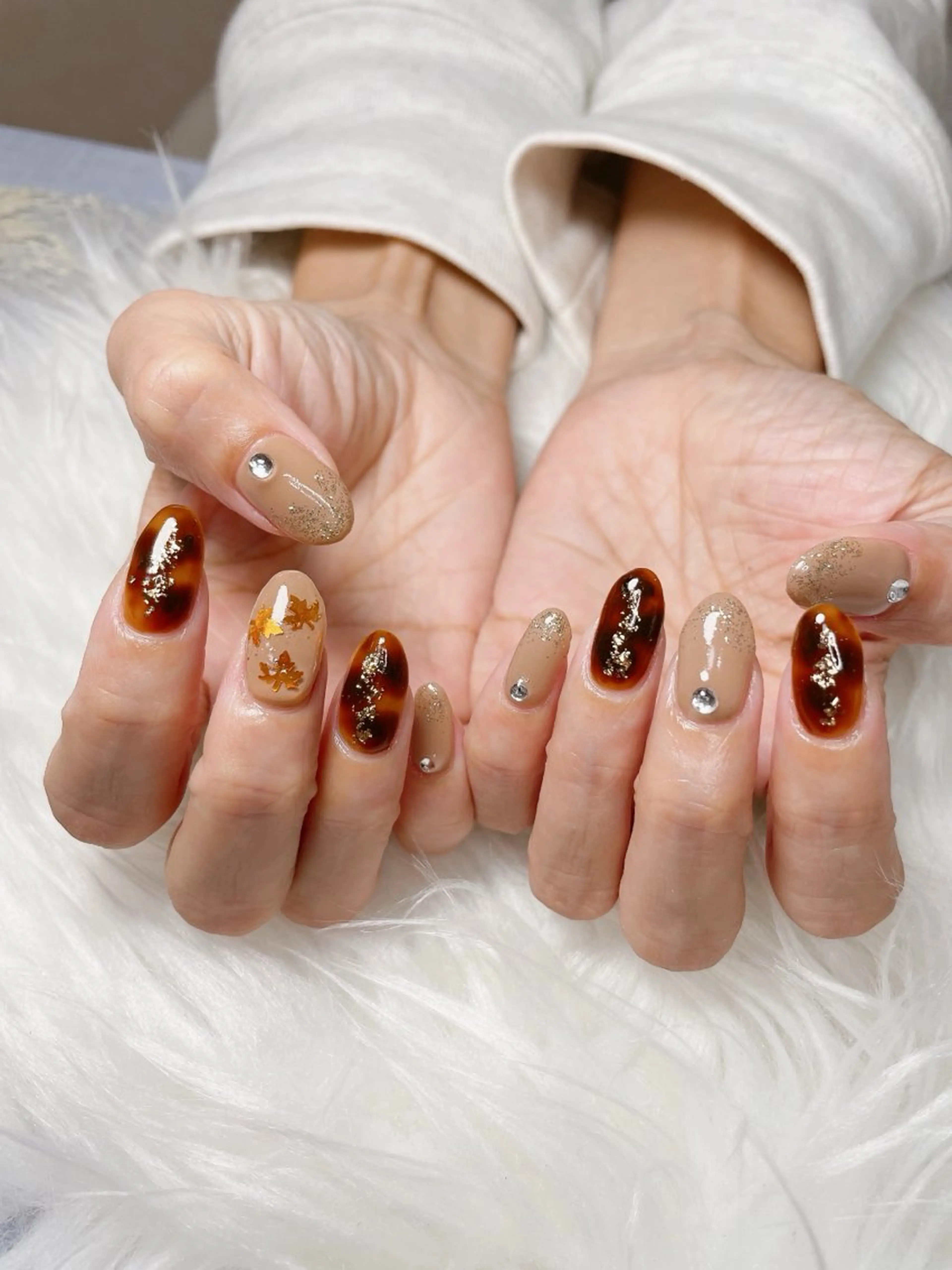 ネイル べっ甲ネイル nailsalon Rinのネイルデザイン