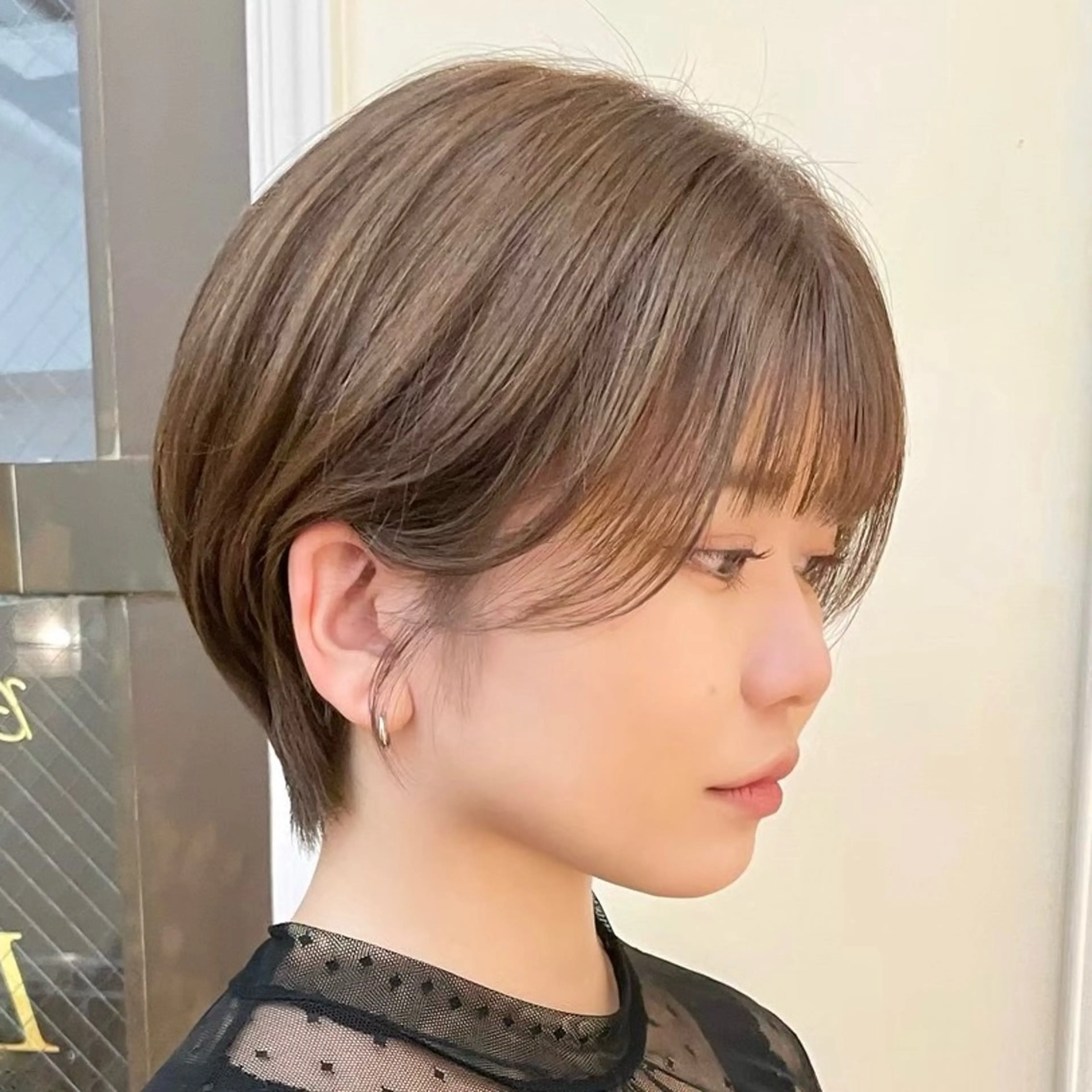 ショート ハイライト 髪質改善 縮毛矯正 トリートメント 艶髪/髪質改善/ NATSUKI🍯のヘアスタイル