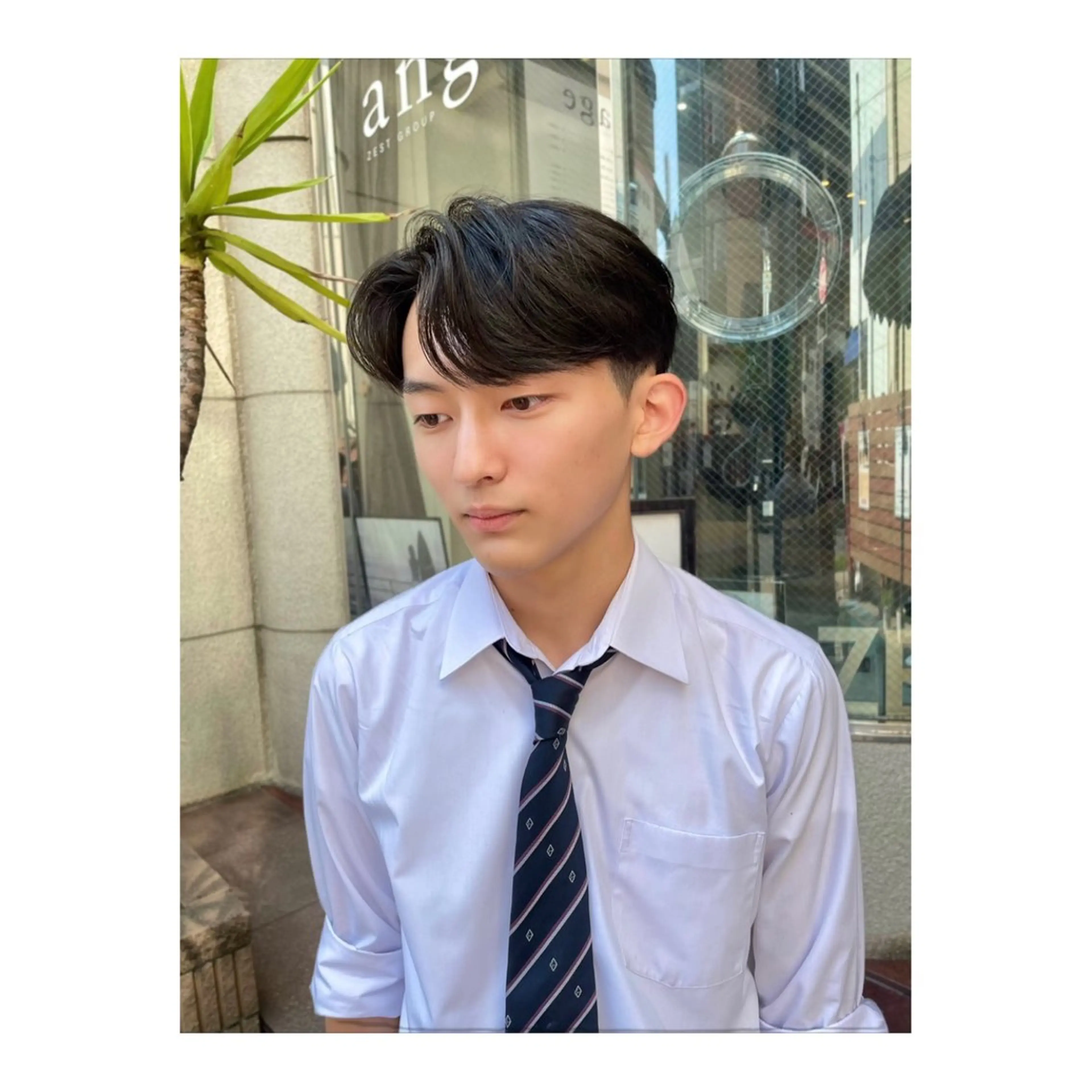 パーマ メンズ ange☞ soutaのヘアスタイル