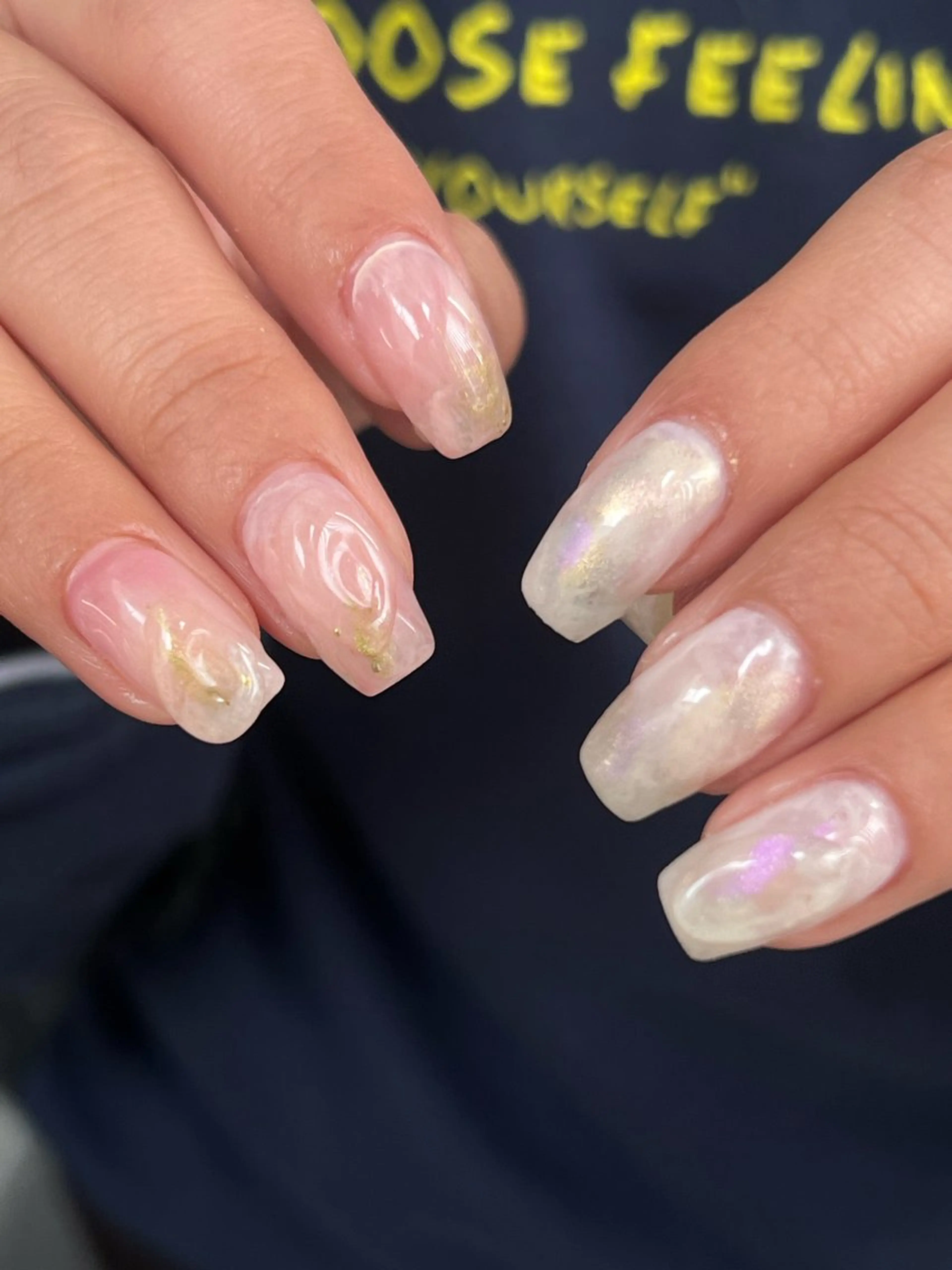 ネイル ハンドネイル Hata nail 🎀個性派ニュアンスのネイルデザイン