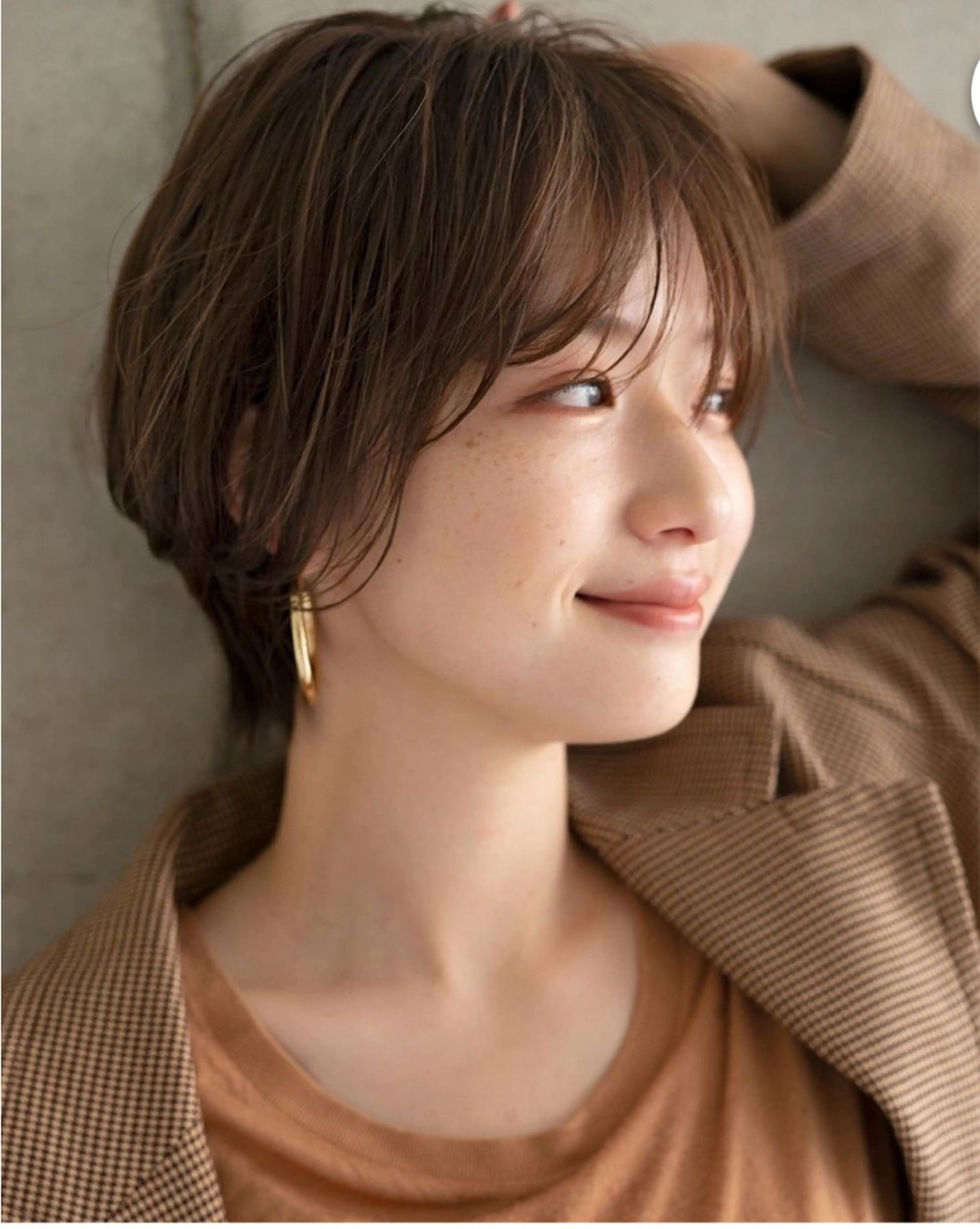 ショート 未 来カットモデル無料のヘアスタイル