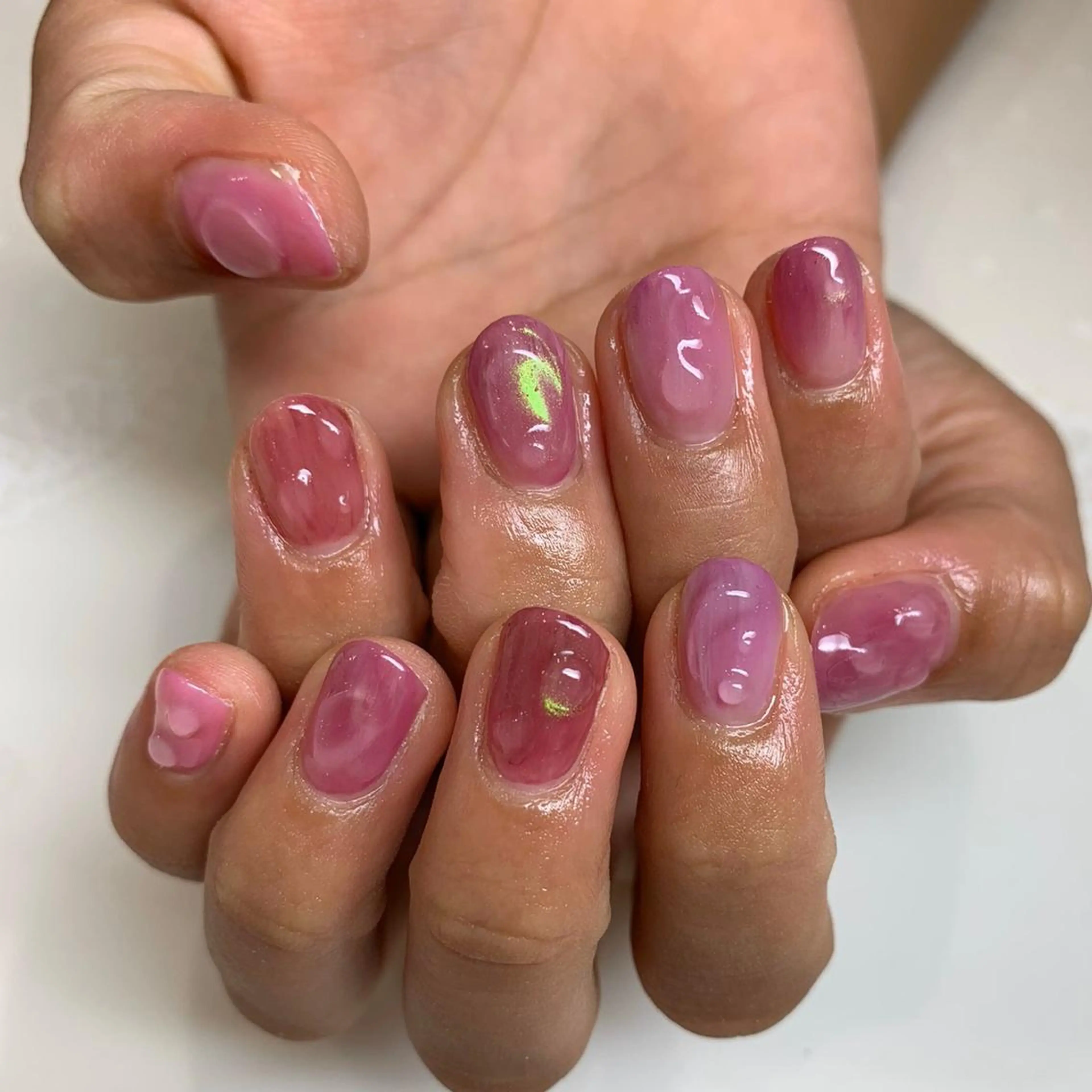 ネイル LEVIJU hair所属・韓国ヘア🕊村上 ののこ🕊のヘアスタイル