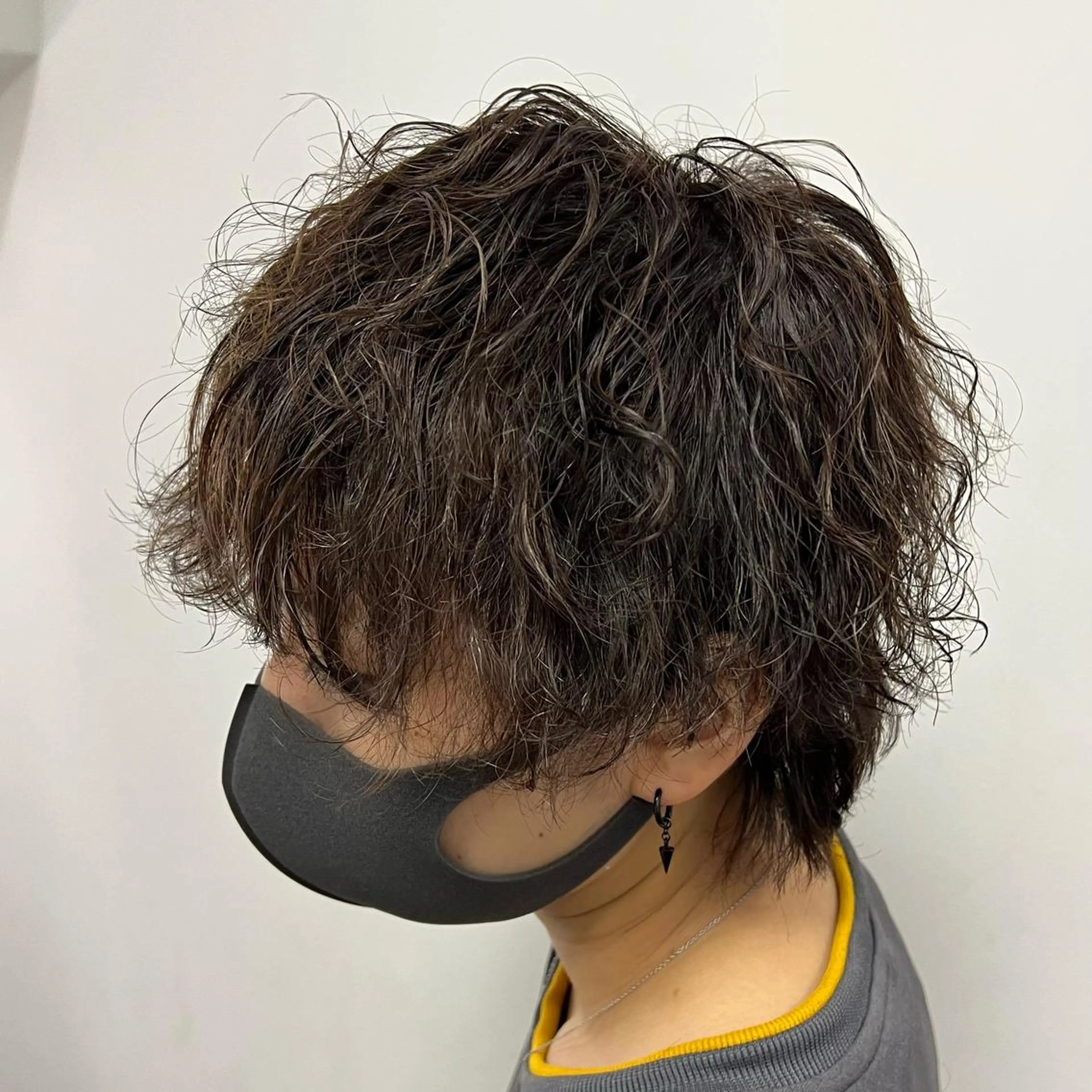 メンズ カット パーマ 🌈 YUUNA🌈のヘアスタイル