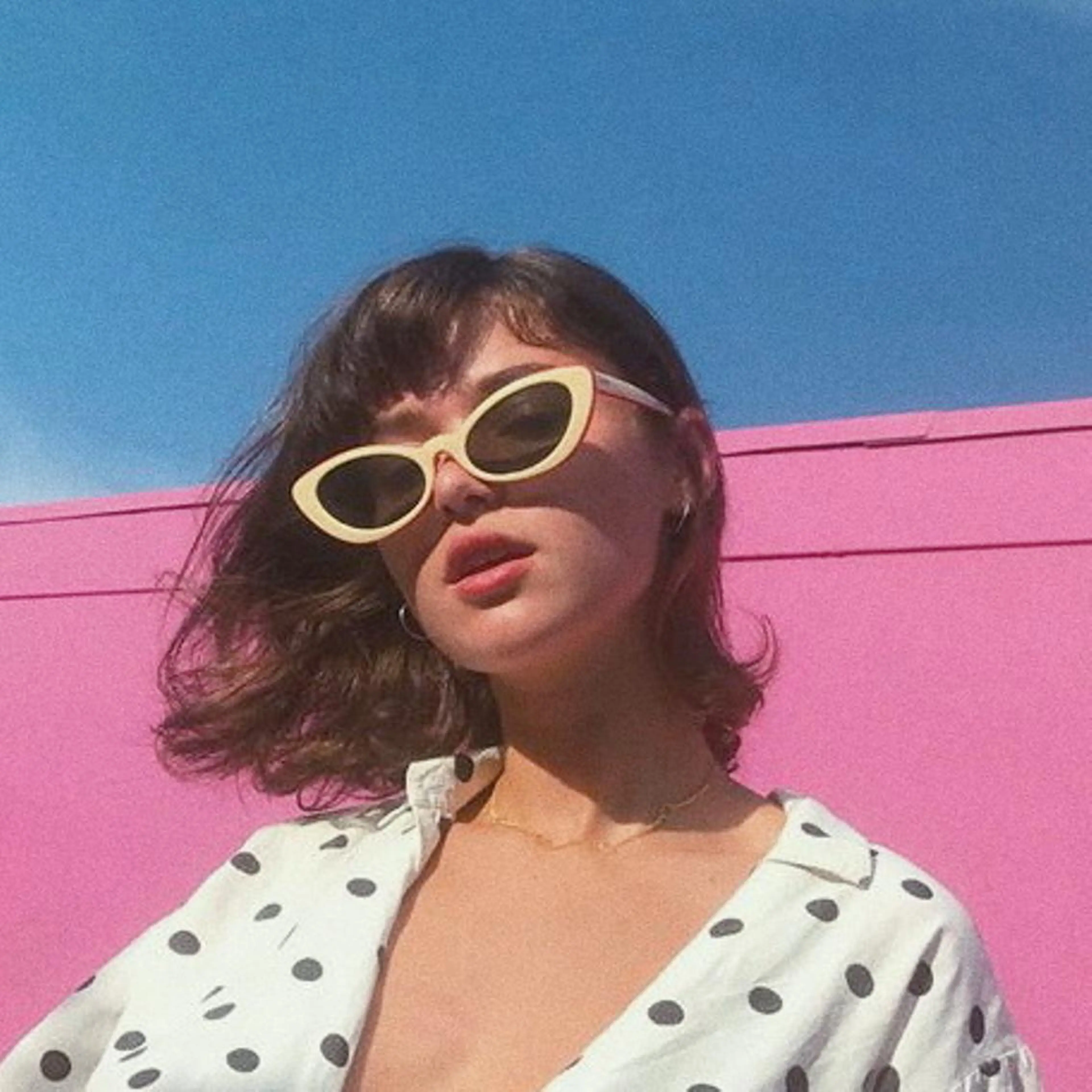 カラー ピンクベージュ/新潟 万代/高橋桃葉🍑のヘアスタイル