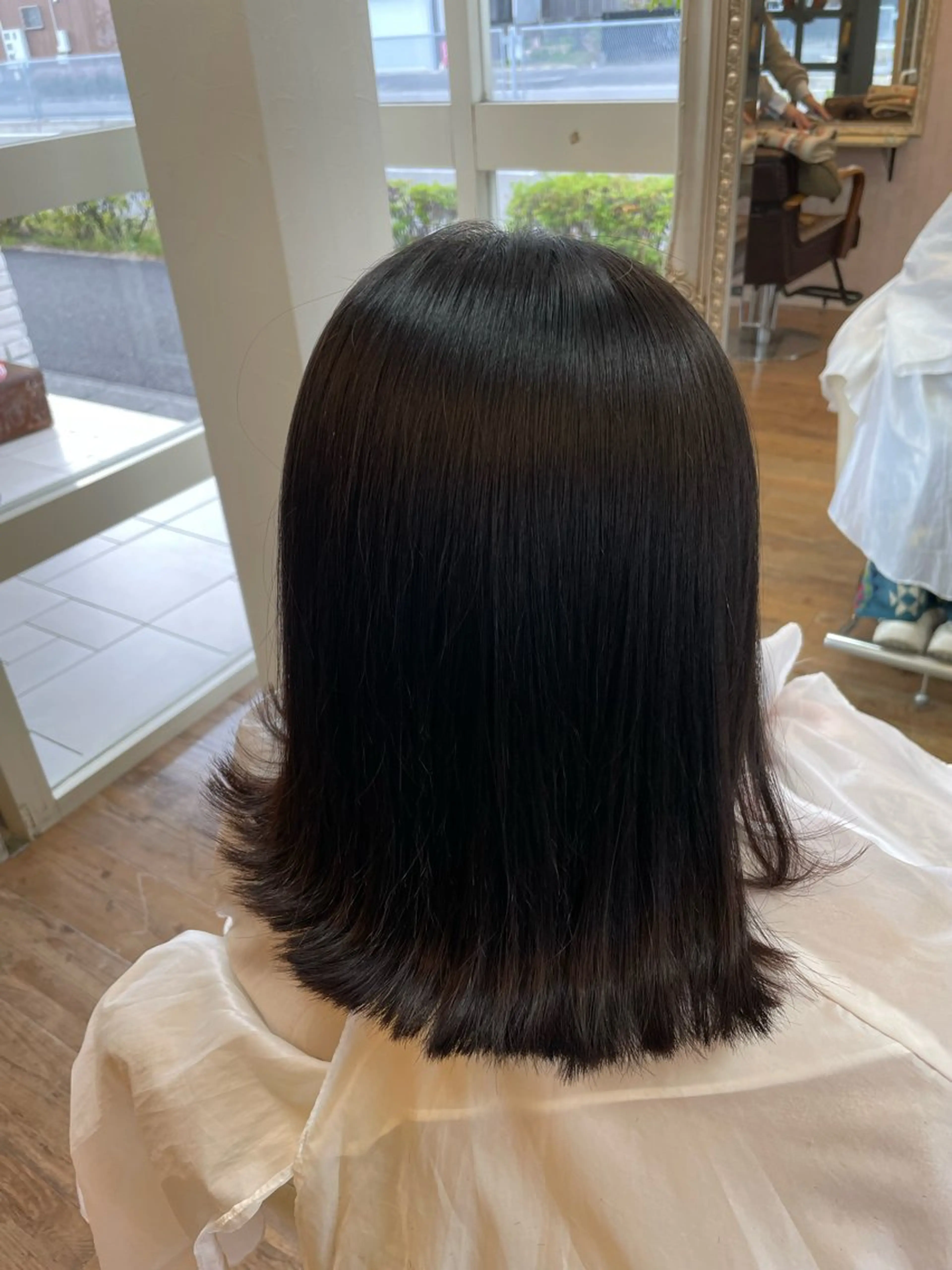 ミディアム やまもと かのんのヘアスタイル