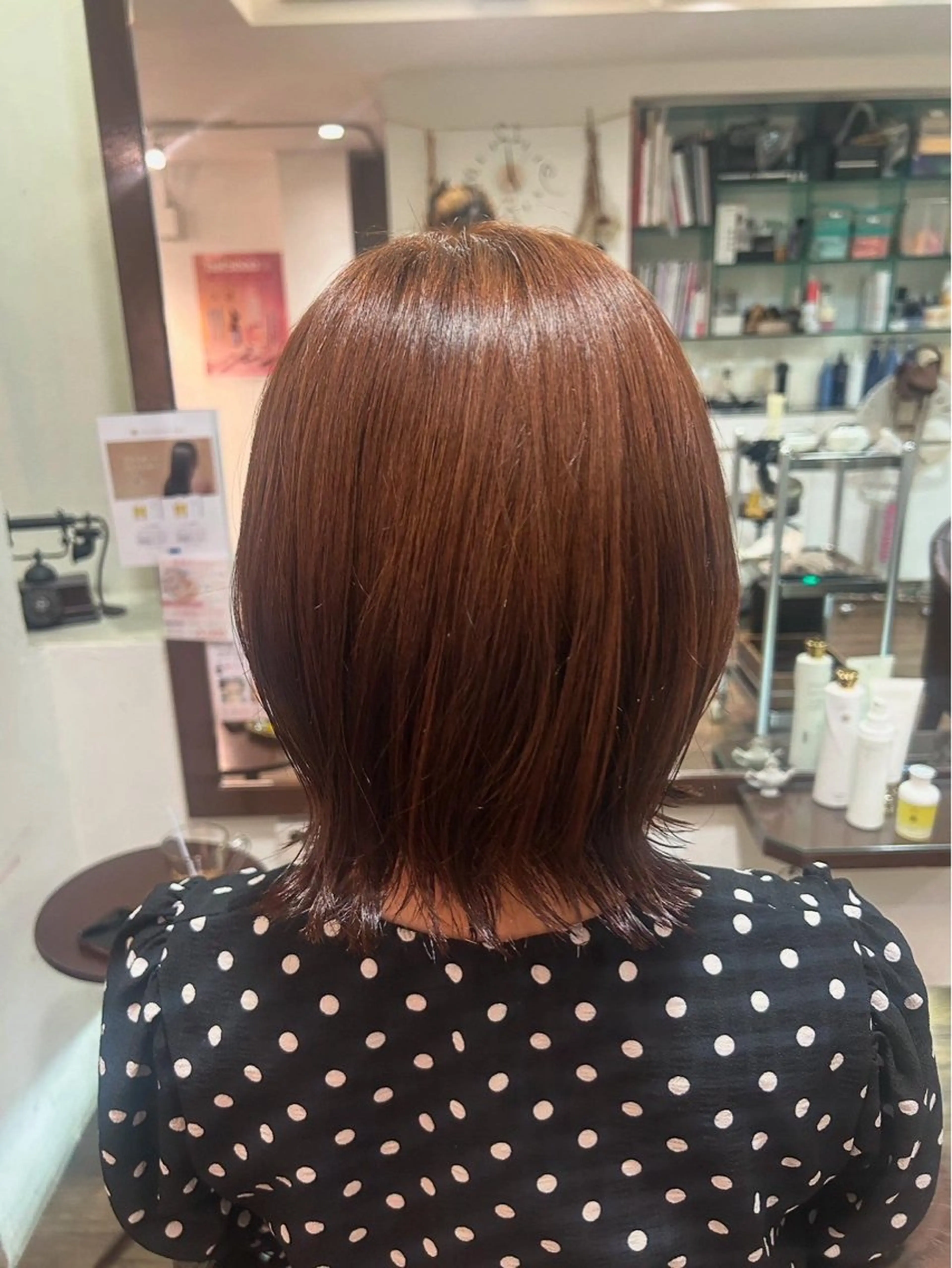 ミディアム ヘアカラー Flower🌼藤田 陽華のヘアスタイル