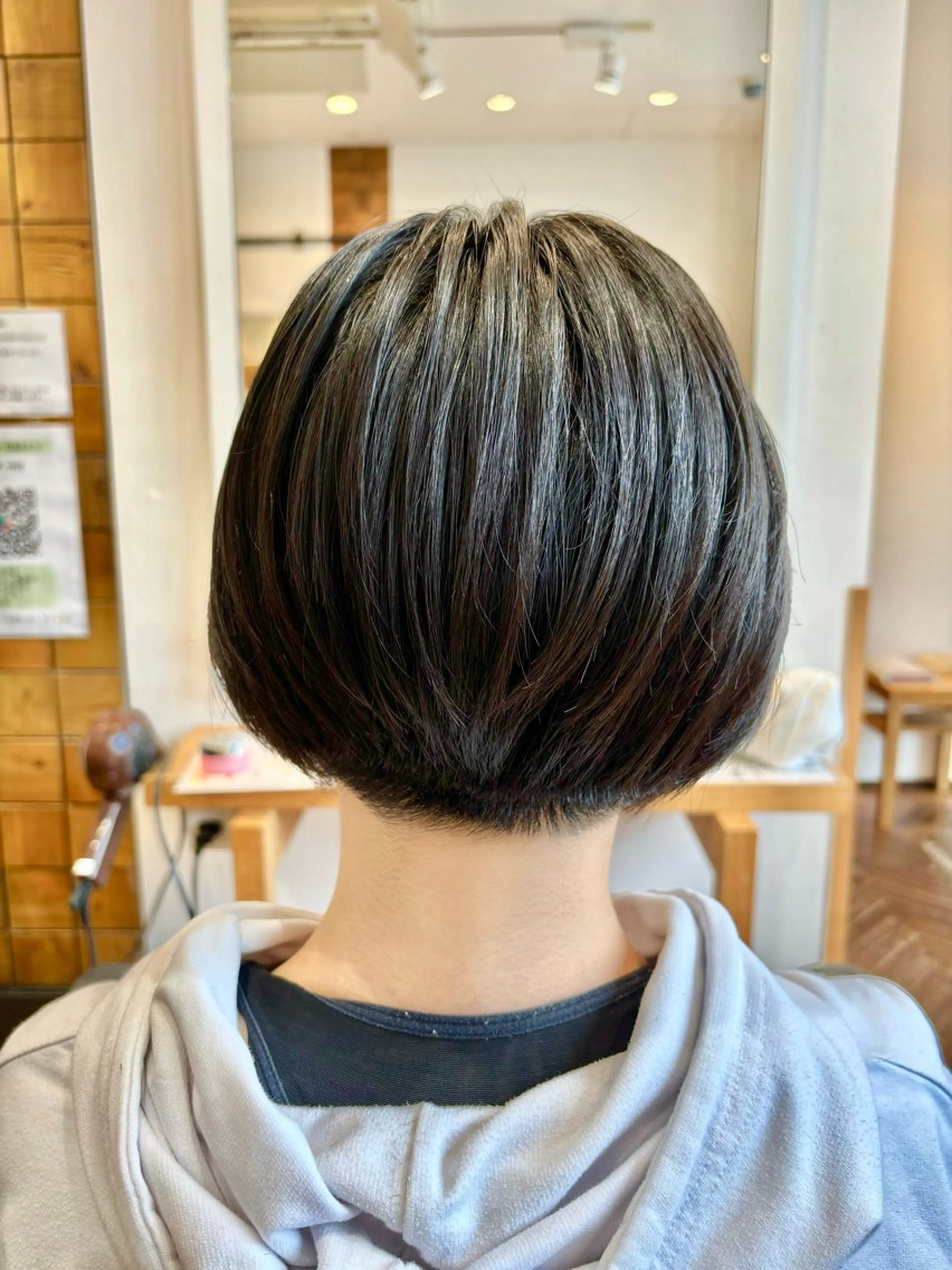 ショート ボブ ショートヘア 縮毛矯正 カット トリートメント 秋山知穂🌸縮毛矯正 ショートお任せ🌸のヘアスタイル