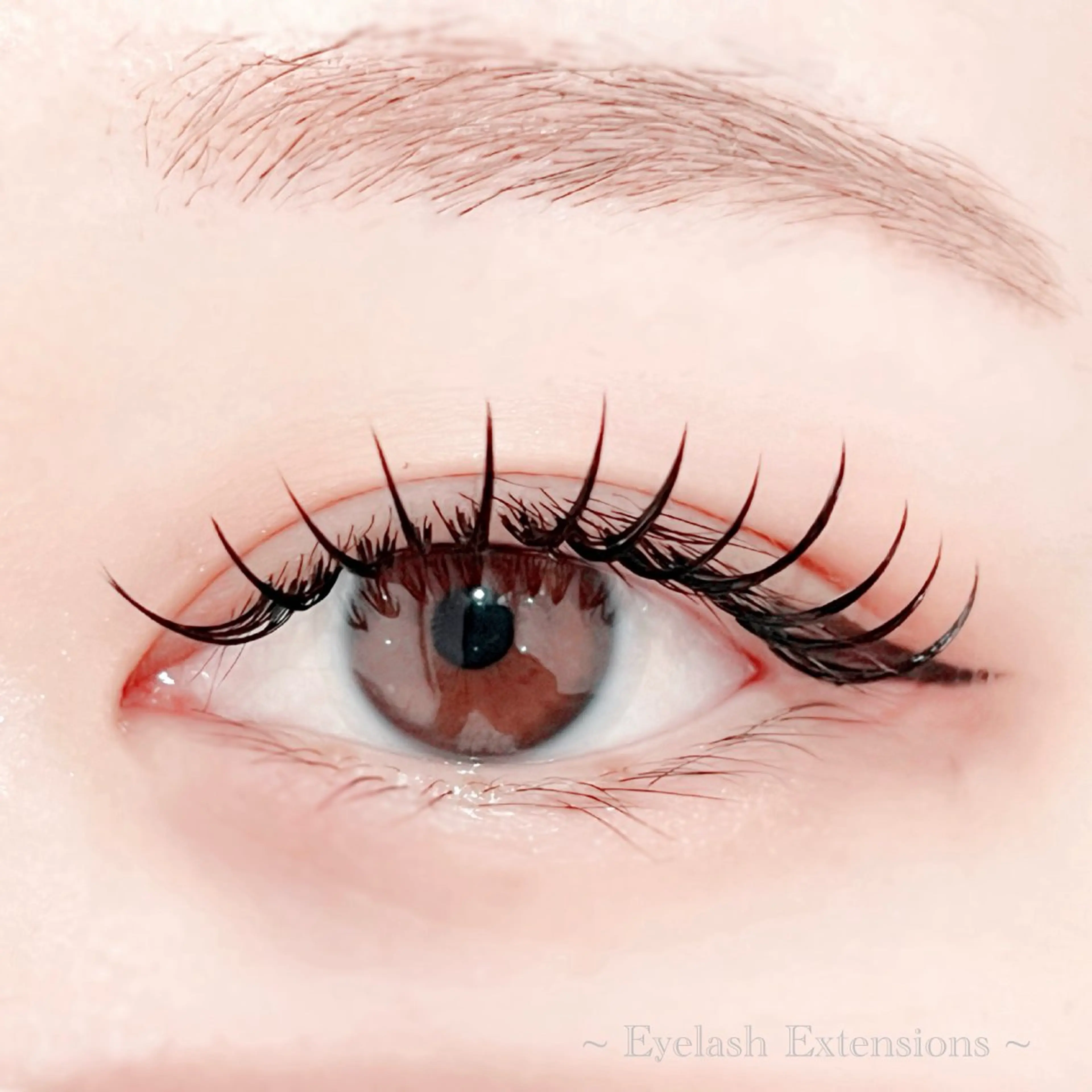 マツエク・マツパ バインドロック フラットラッシュ 田村 莉子のマツエク・マツパデザイン