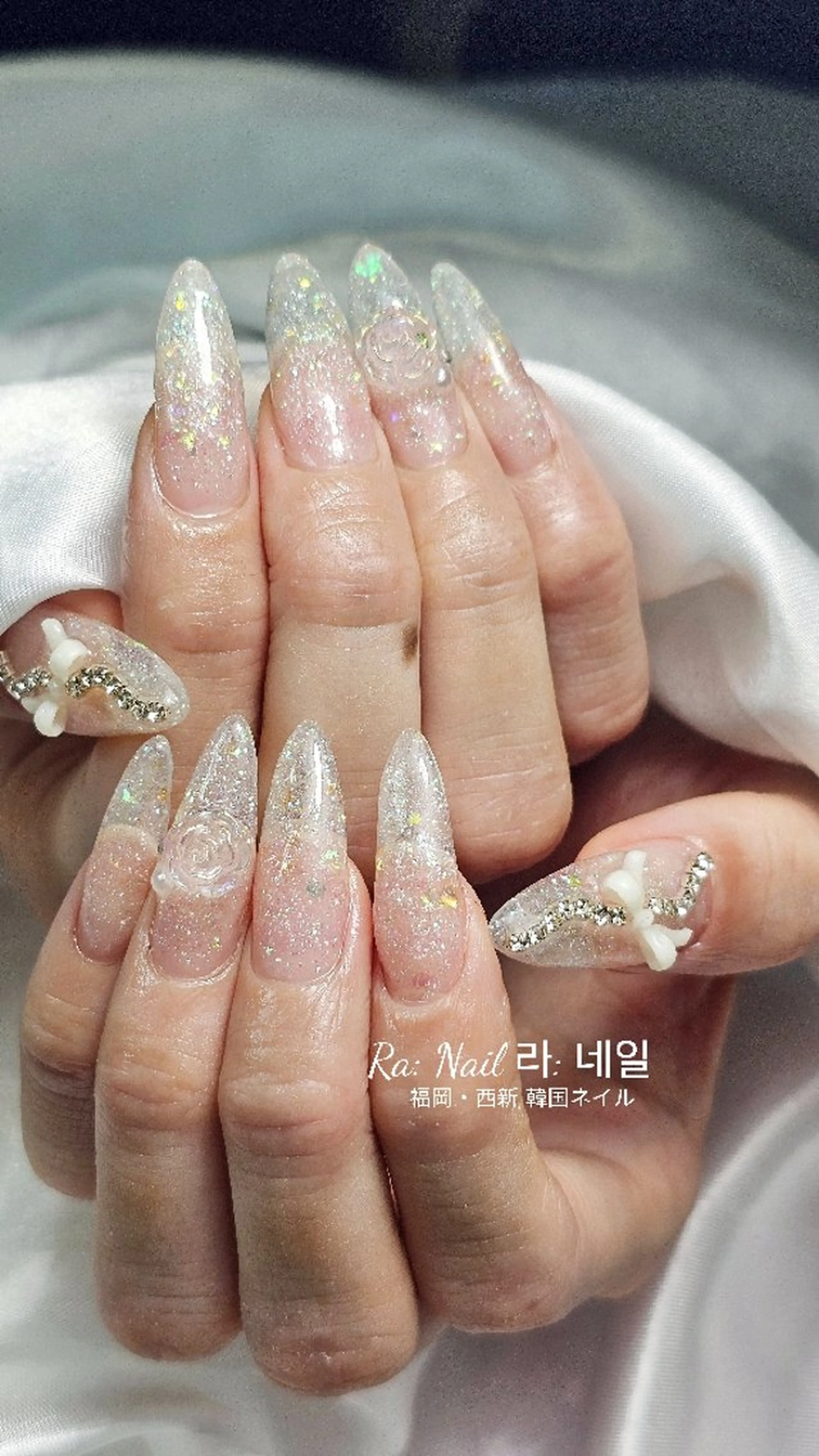 ネイル アートネイル スカルプネイル Ra: Nail所属・Ra: nail    西新 韓国ネイルのネイルデザイン